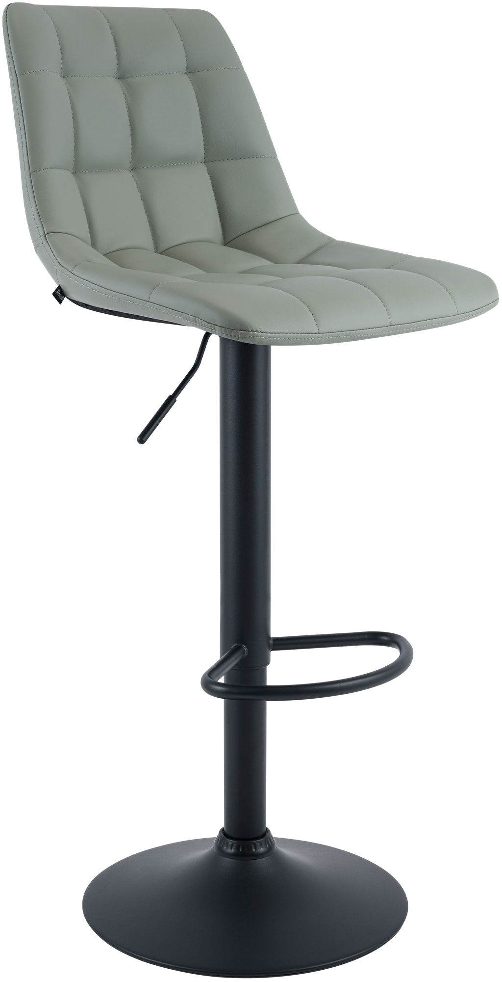 CLP Barhocker h&ouml;henverstellbar Mapun, Barstuhl 360&deg; drehbar, gepolstert mit Metallgestell f&uuml;r K&uuml;che, Theke, Bar und Lounge - Bild 1