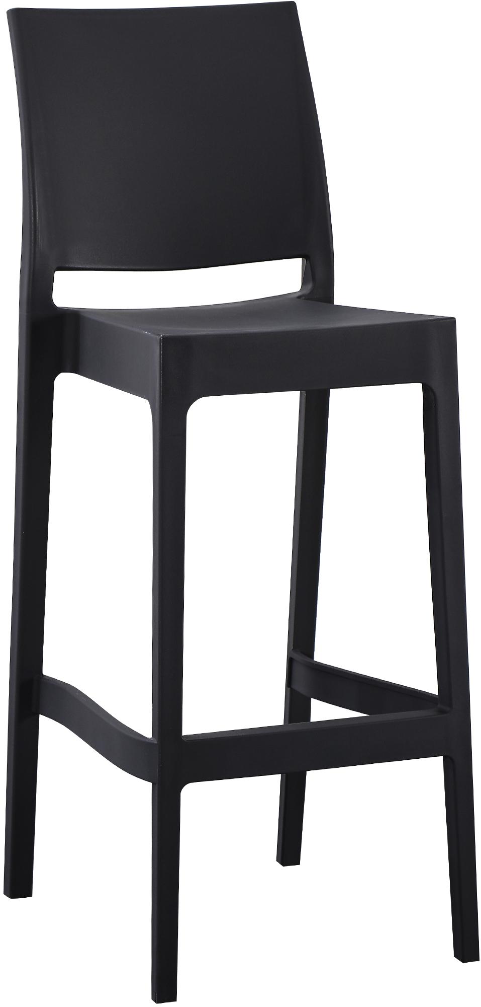 CLP Barhocker outdoor stapelbar Flamur, Gartenhocker f&uuml;r drau&szlig;en aus Kunststoff wetterfest UV-best&auml;ndig, Stapelhocker bis 150 kg belastbar - Bild 1