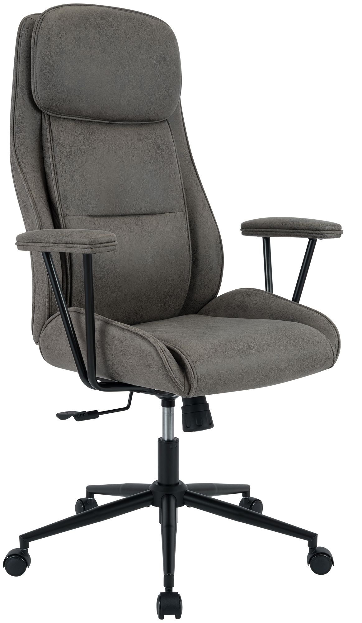 CLP B&uuml;rostuhl ergonomisch Siddar, Schreibtischstuhl Kunstleder R&uuml;ckenlehne mit 3-fach Neigungsverstellung, h&ouml;henverstellbar bis 135 kg - Bild 1
