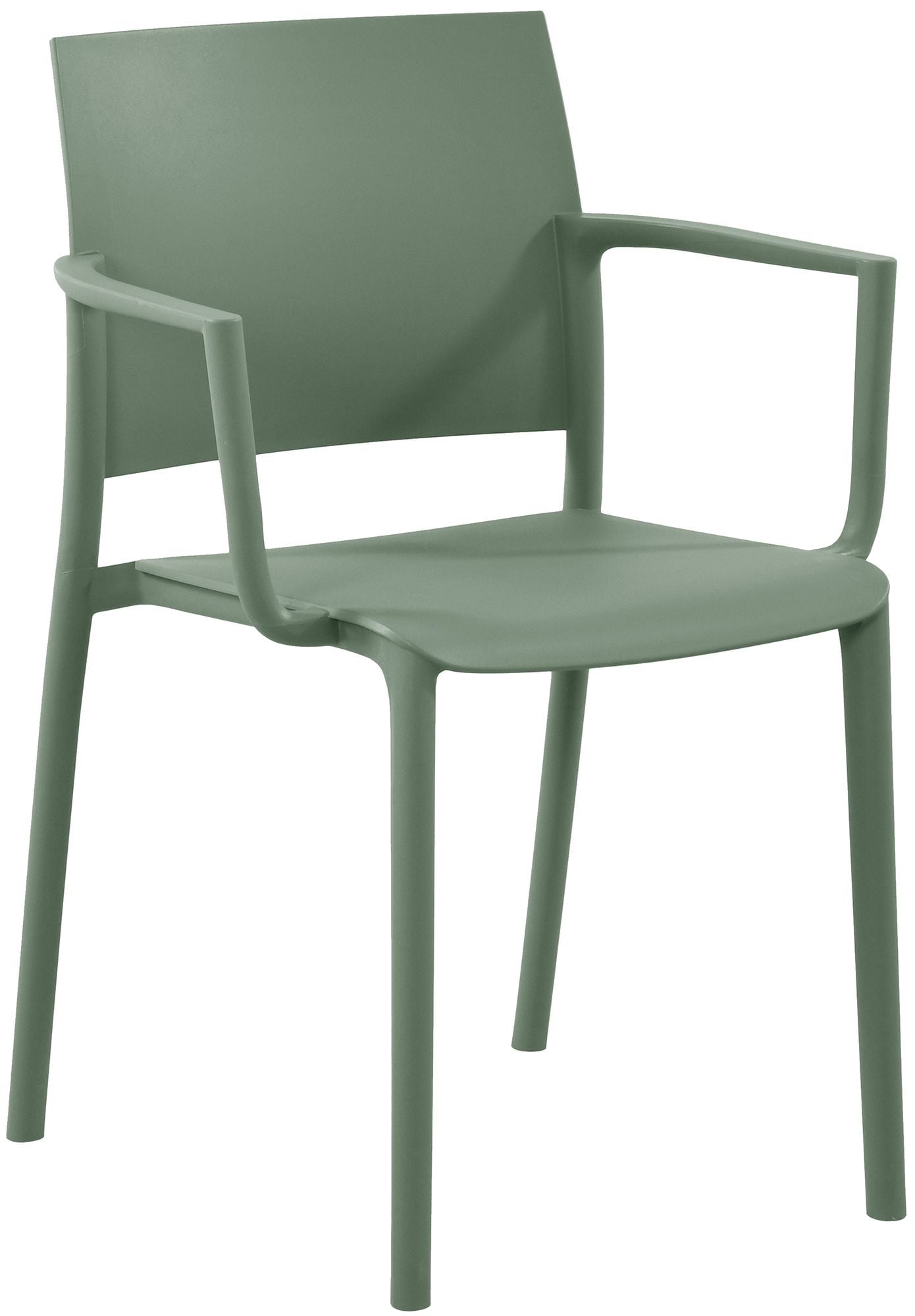 CLP Gartenstuhl stapelbar Valtor mit Armlehnen aus Kunststoff, wetterfest, ideal f&uuml;r Garten, Terrasse, Balkon und K&uuml;che, belastbar bis 150 kg - Bild 1