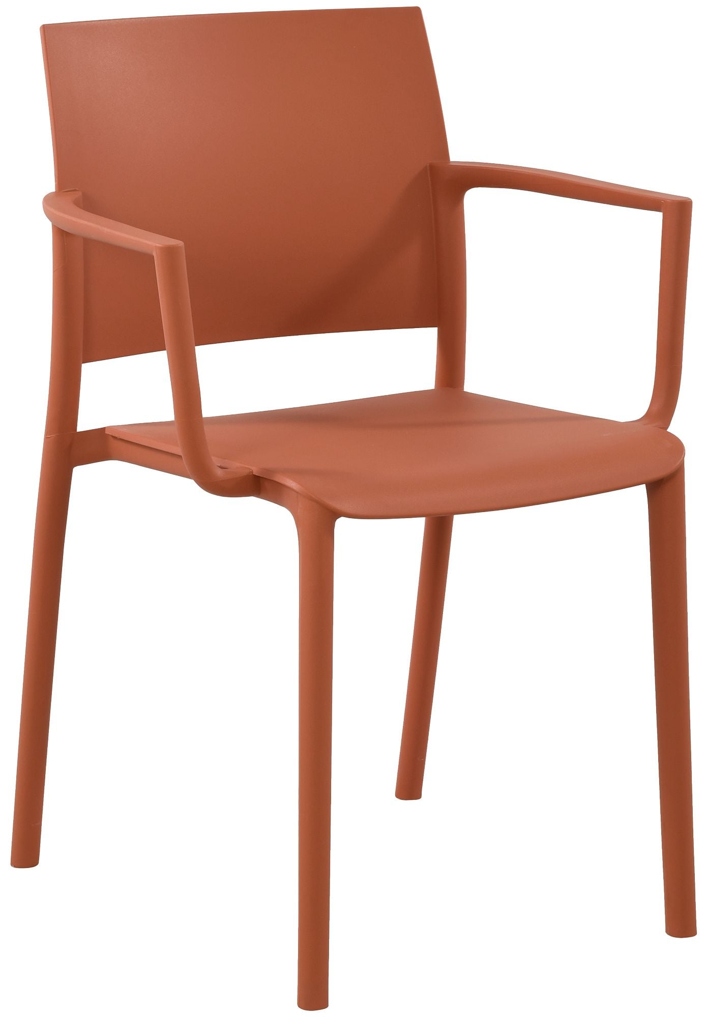 CLP Gartenstuhl stapelbar Valtor mit Armlehnen aus Kunststoff, wetterfest, ideal f&uuml;r Garten, Terrasse, Balkon und K&uuml;che, belastbar bis 150 kg - Bild 1