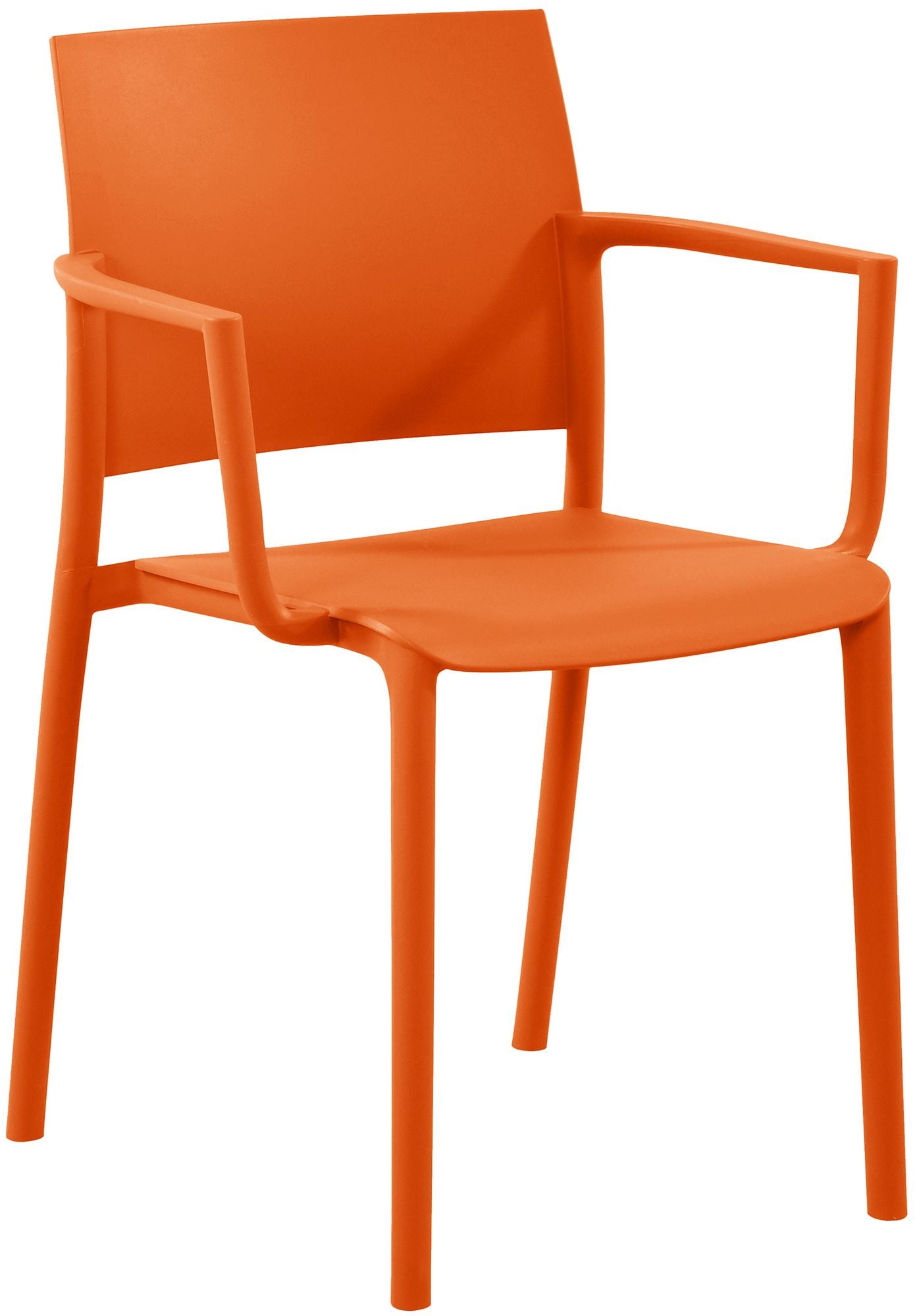 CLP Gartenstuhl stapelbar Valtor mit Armlehnen aus Kunststoff, wetterfest, ideal f&uuml;r Garten, Terrasse, Balkon und K&uuml;che, belastbar bis 150 kg - Bild 1