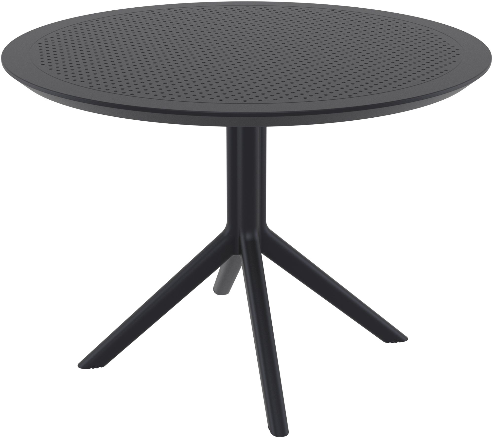 CLP Gartentisch wetterfest stabil Sky, Bistrotisch rund &Oslash; 105 cm H&ouml;he 74 cm, Outdoortisch Polypropylen UV-best&auml;ndig winterfest - Bild 1