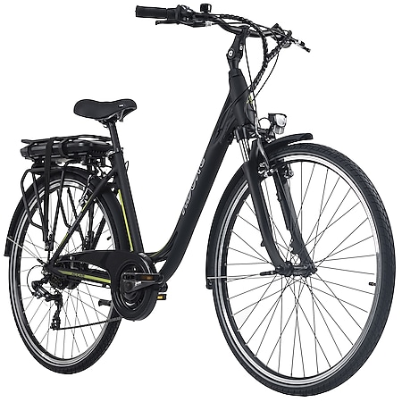 Adore Pedelec E-Bike Cityfahrrad 28'' Adore Versailles schwarz-grün - Bild 1