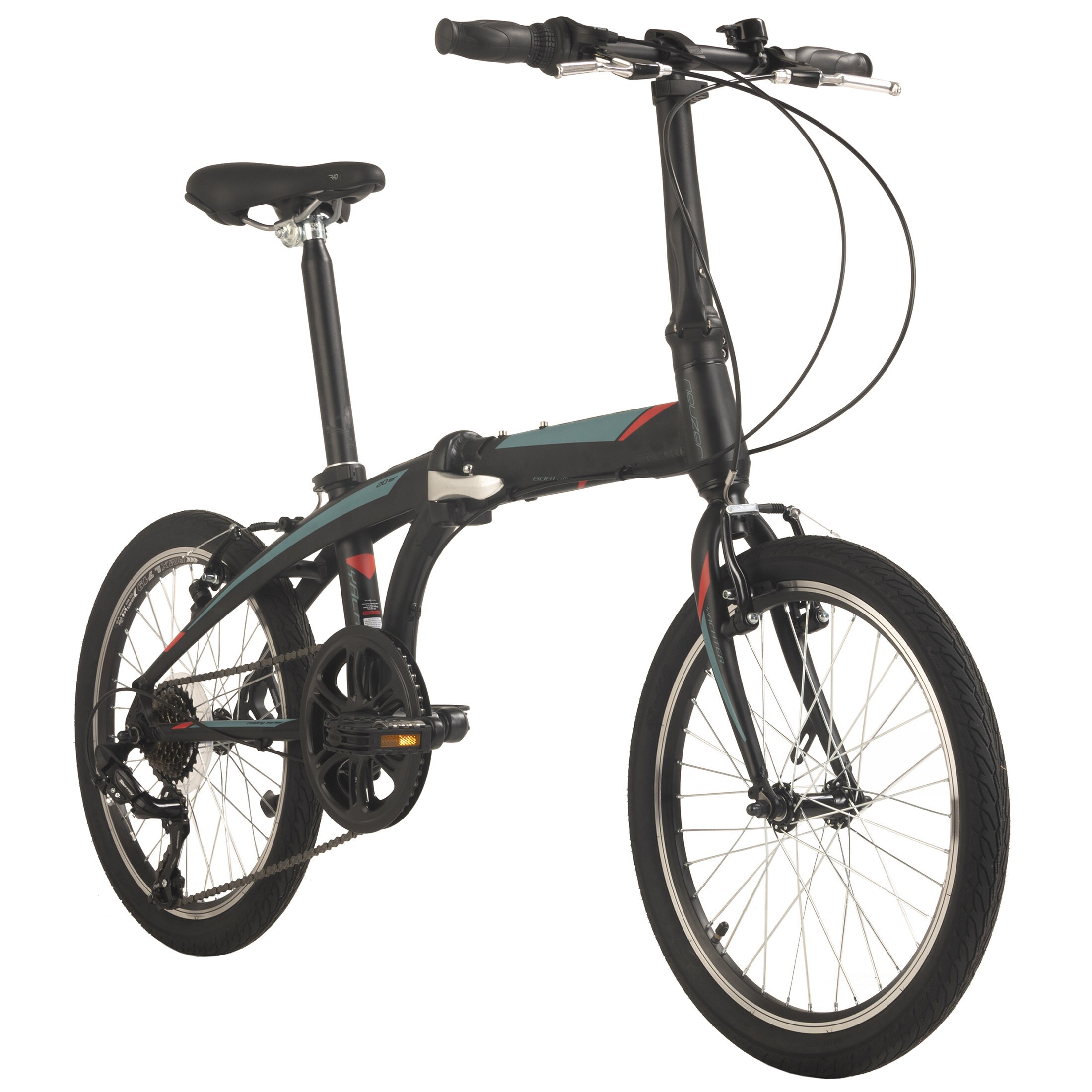 Neuzer Faltrad 20'' Yachter schwarz 6&nbsp;G&auml;nge - Bild 1