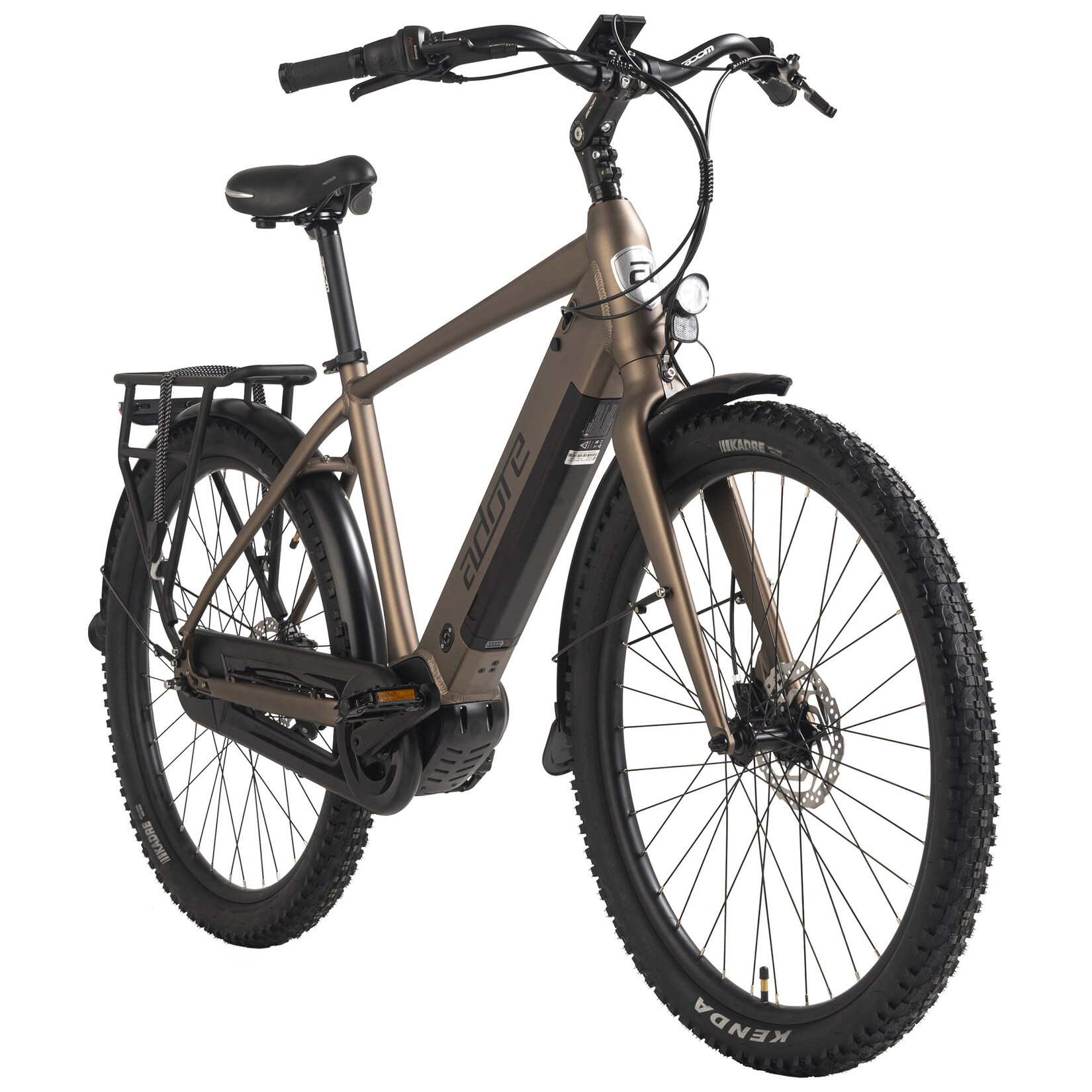 Adore ADORE E-Citybike 28″ Alu Cityfahrrad CX-290 Mittelmotor 60NM / 15Ah Bronze matt | 04250547533271