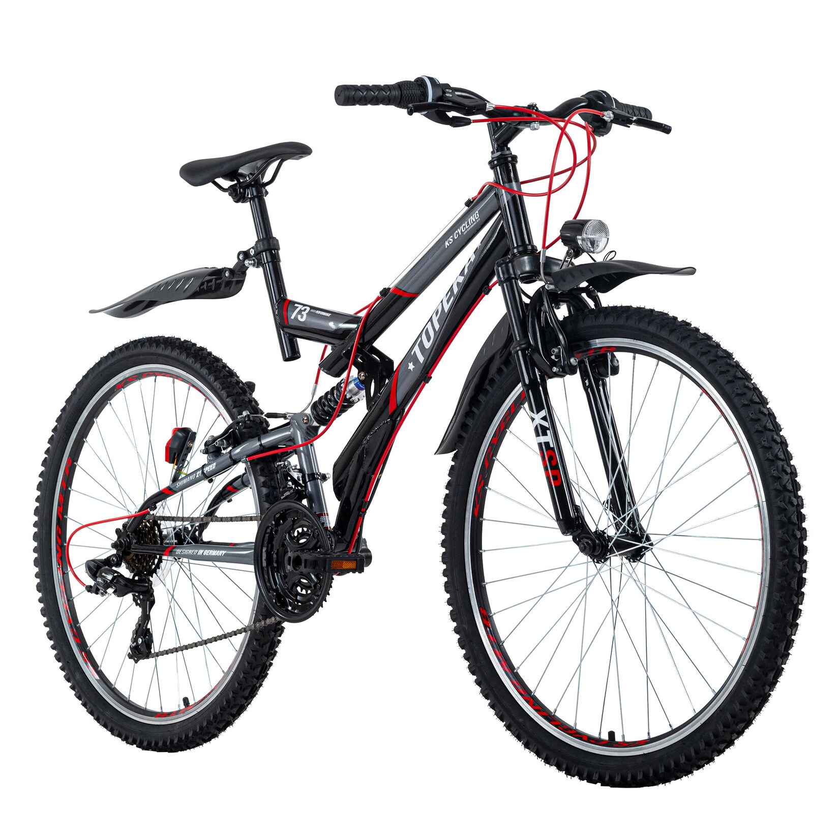 KS Cycling Mountainbike Fully ATB 26" Topeka