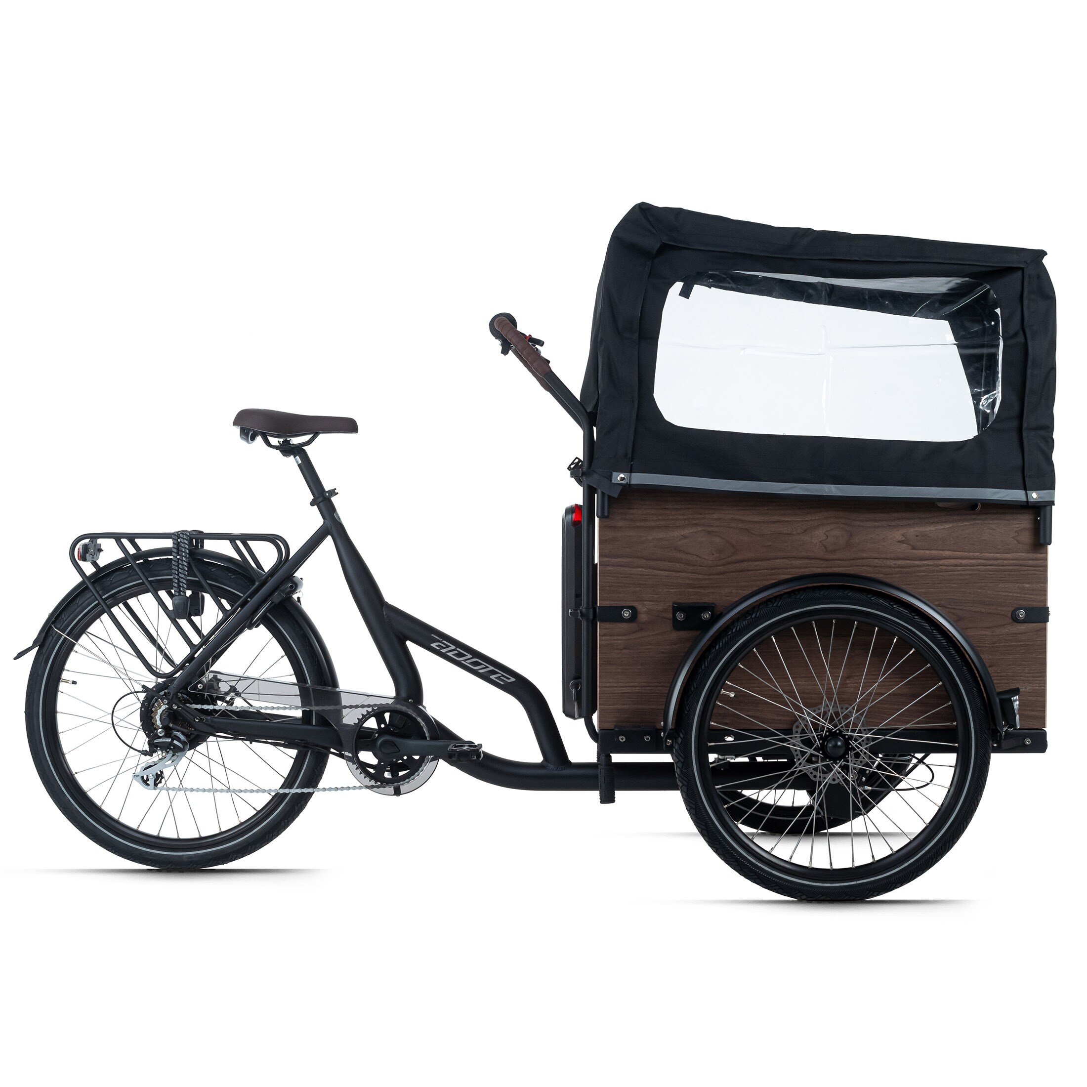 Adore Adore Cargo E-Bike Urban Deluxe schwarz - Bild 1