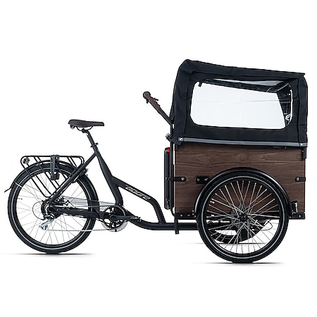 Adore Adore Cargo E-Bike Urban Deluxe schwarz - Bild 1