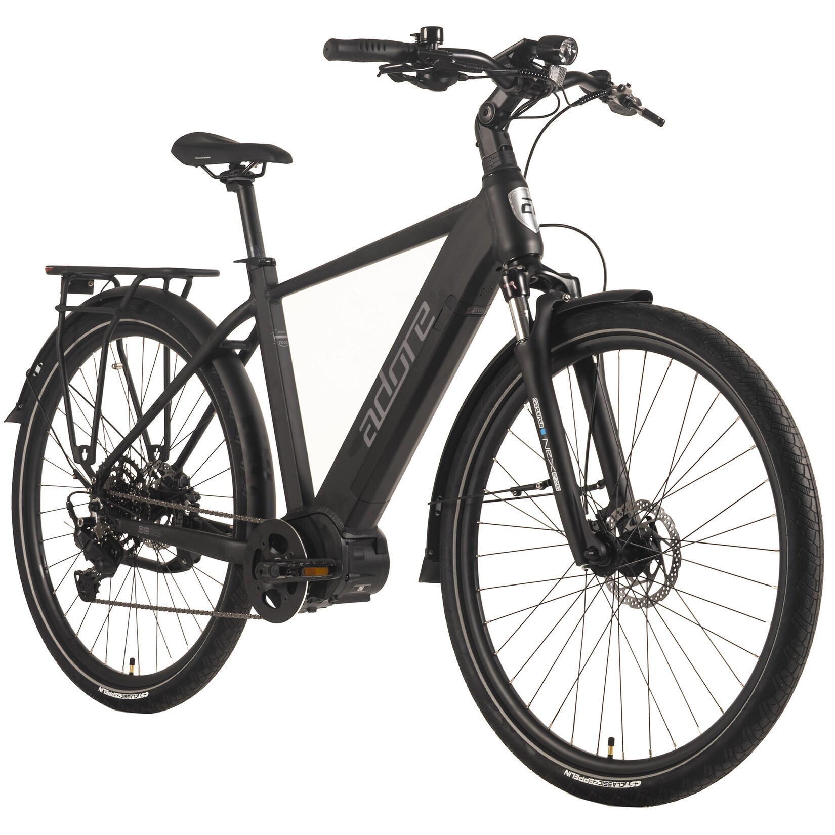 Adore ADORE E-Trekkingbike 28″ Alu Trekking E-Bike ATX-390 Mittelmotor 85NM / 15Ah Schwarz | 04250547534568