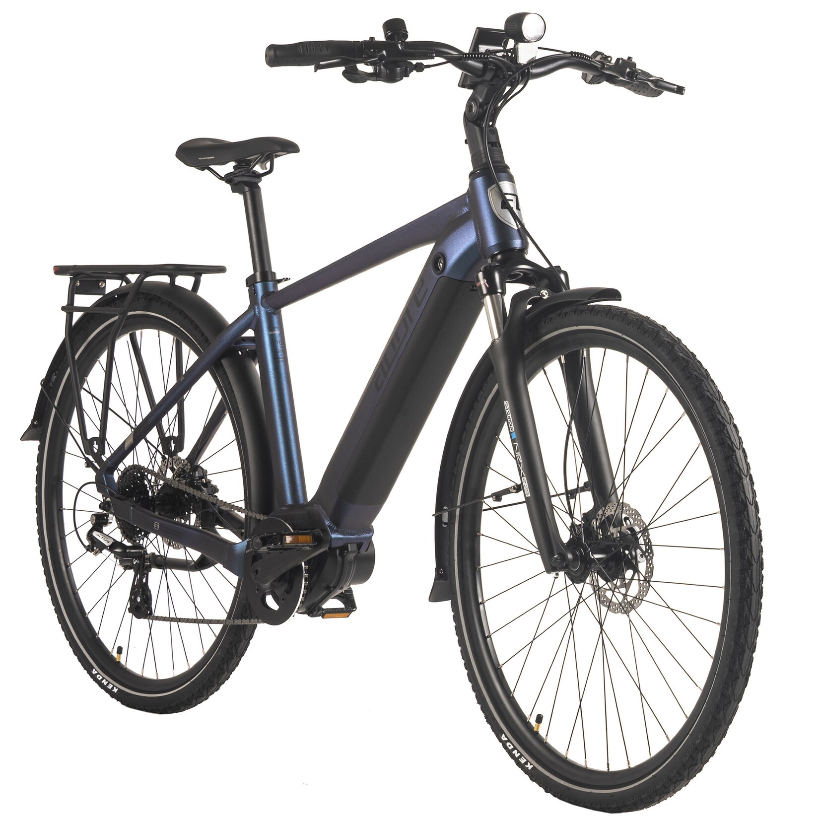 Adore ADORE E-Trekkingbike 28″ Alu Trekking E-Bike ATX-450 Mittelmotor 75NM / 15Ah Pearlized Blue | 04250547534575