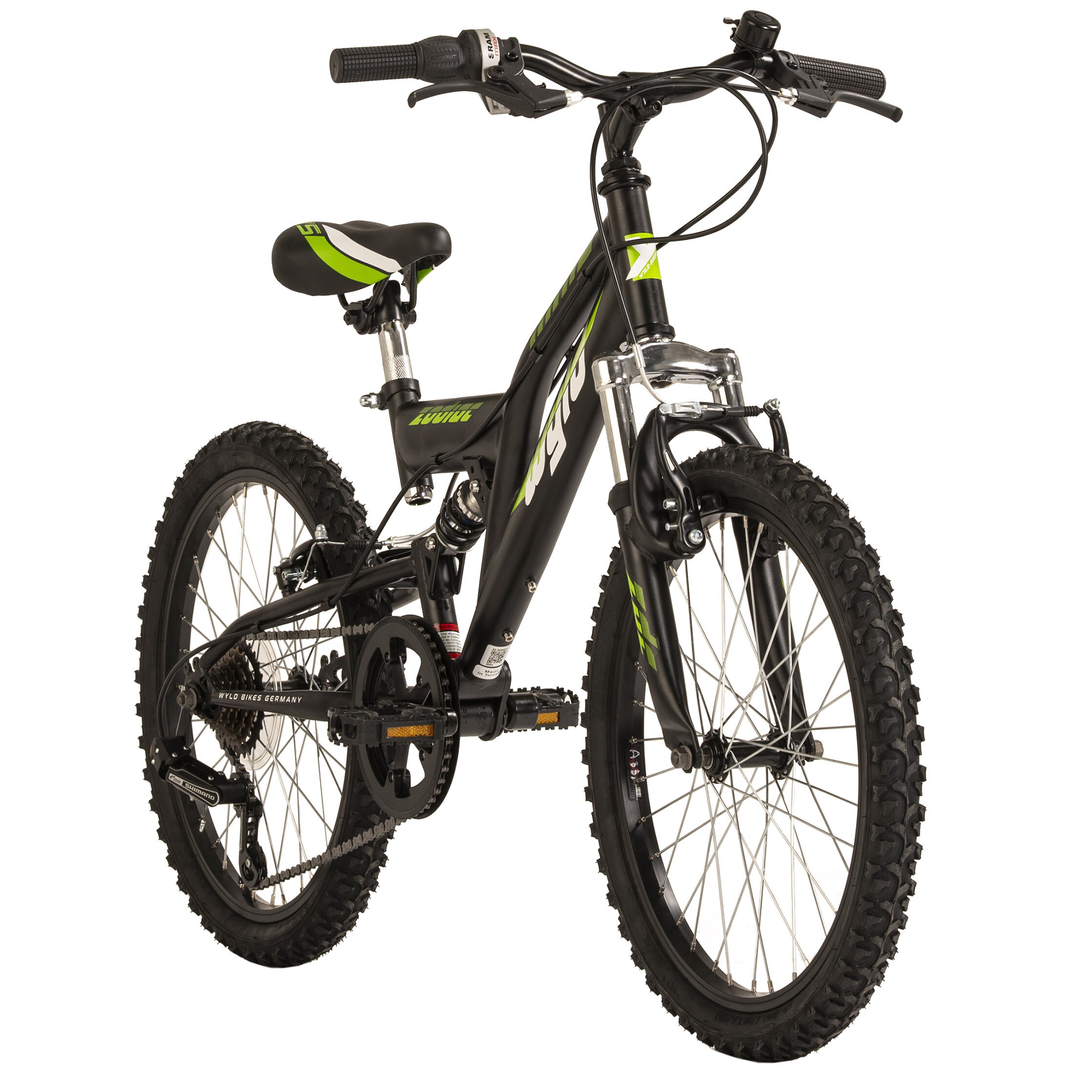 WYLD WYLD Kinder-Mountainbike Fully 20'' Zodiac 6 G&auml;nge RH 31 cm - Bild 1