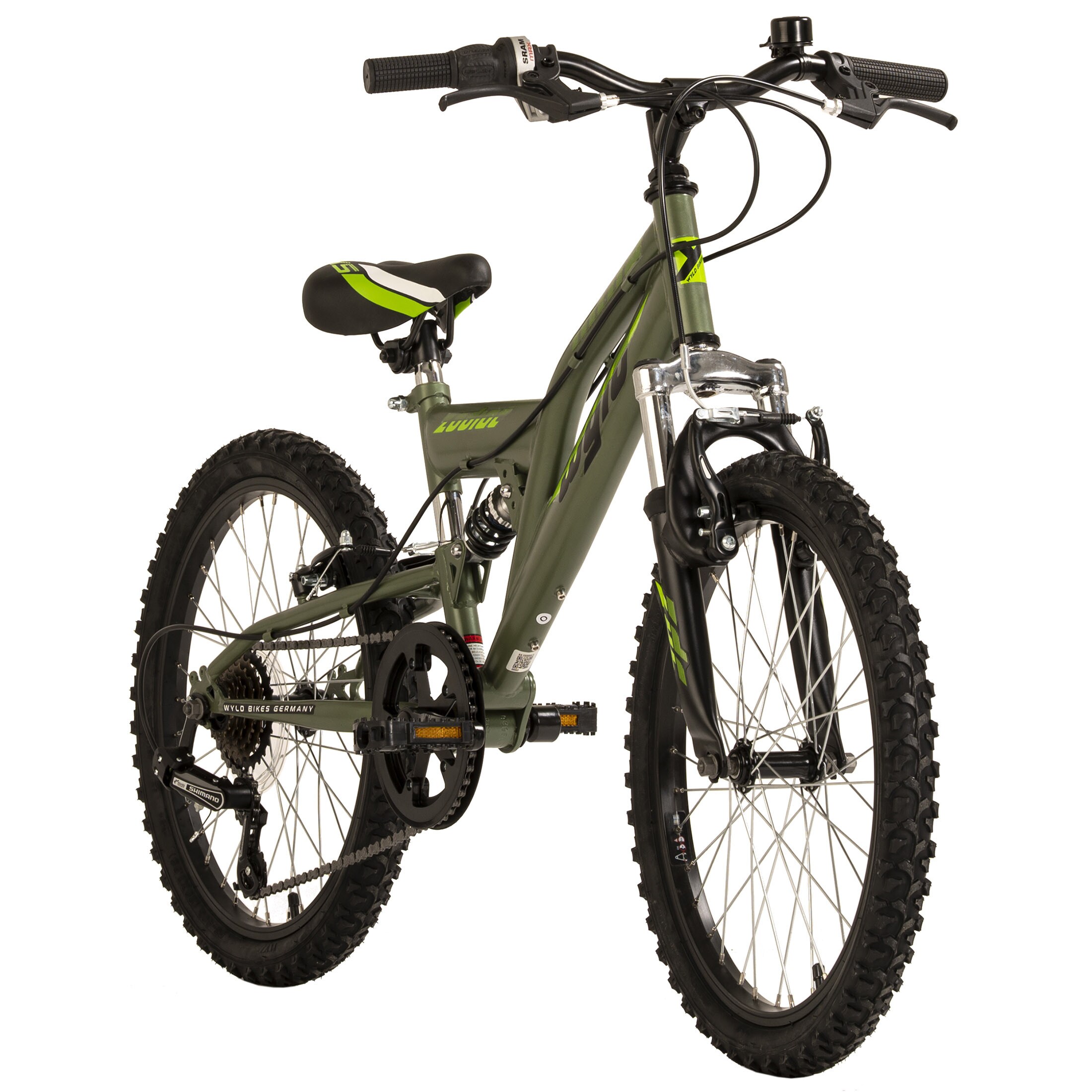 WYLD WYLD Kinder-Mountainbike Fully 20'' Zodiac 6 G&auml;nge RH 31 cm - Bild 1