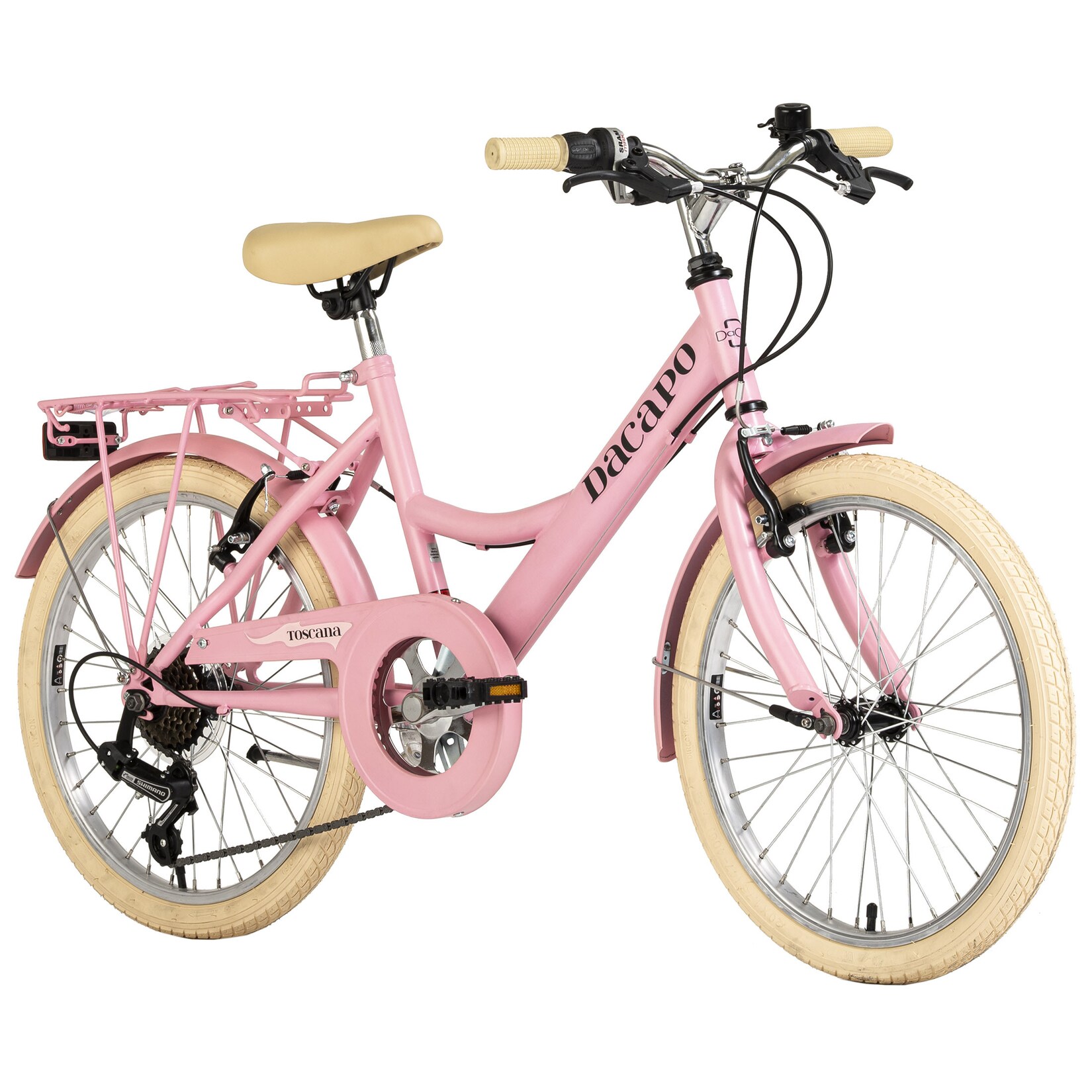 Dacapo DaCapo Kinderfahrrad 20“ Toscana blau 6 Gänge RH 36 cm | 04250547533882