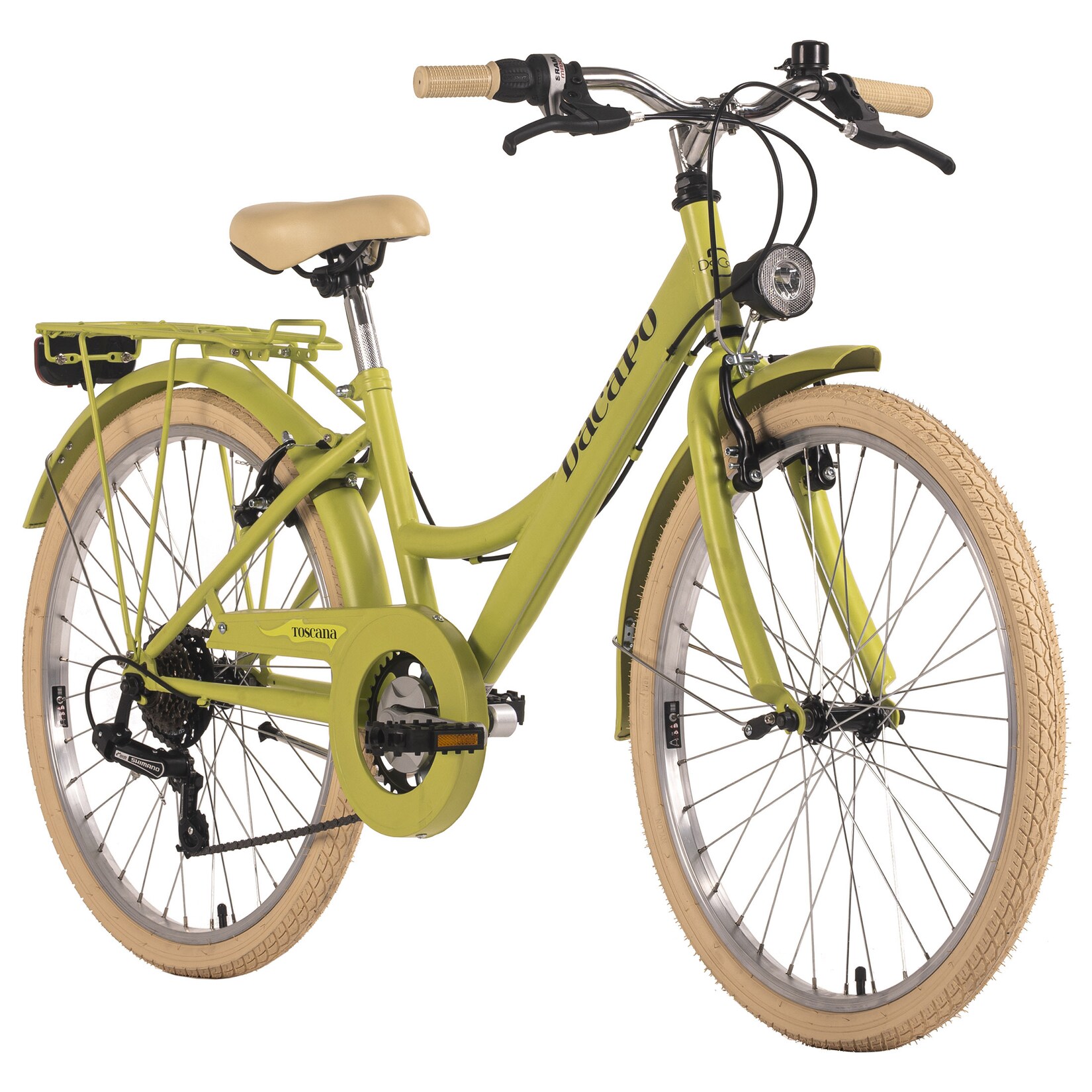 Dacapo DaCapo Kinderfahrrad 24“ Toscana vintage rosa 6 Gänge RH 41 cm | 04250547533912