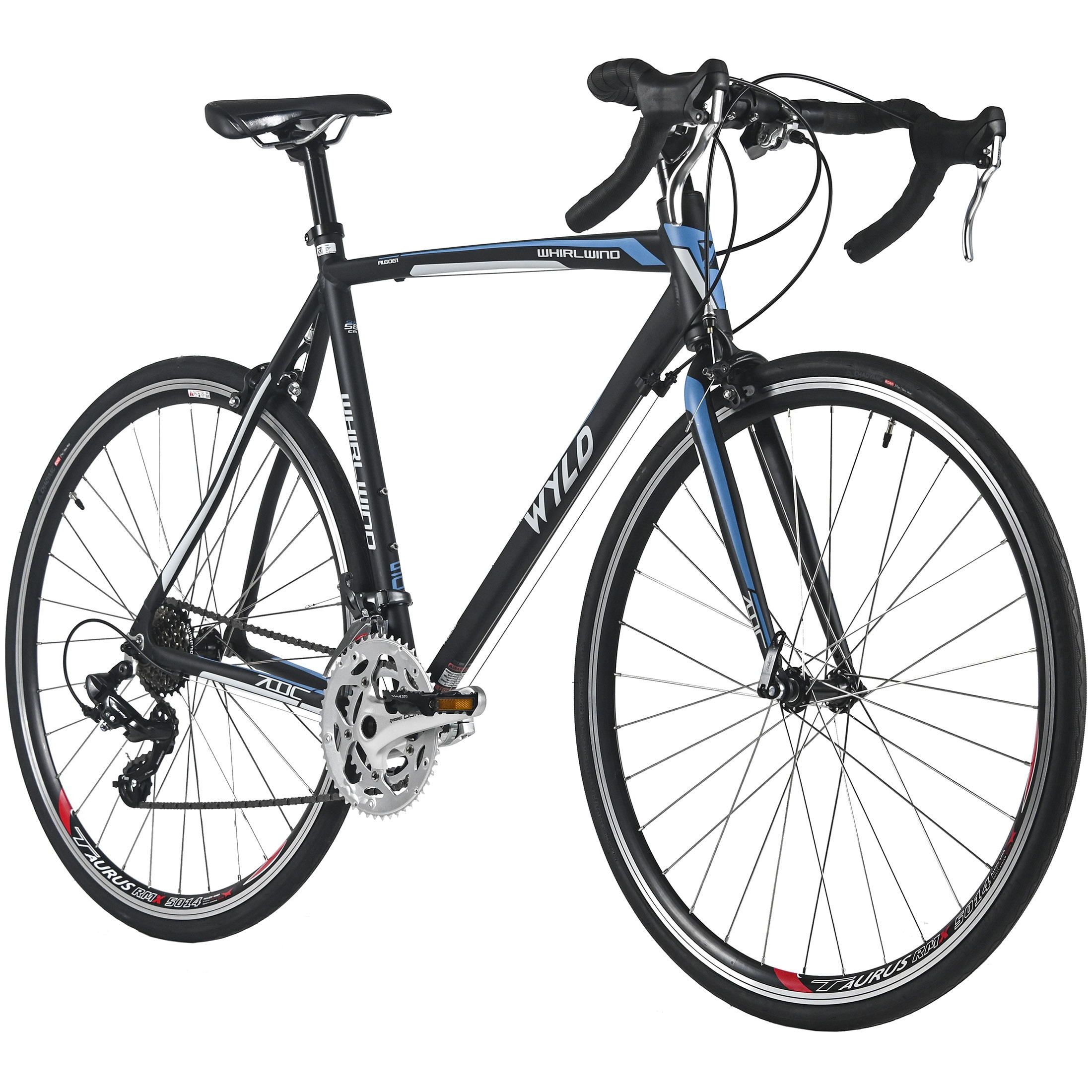 WYLD WYLD Rennrad 28'' Whirlwind 50 Schwarz 14 G&auml;nge - Bild 1