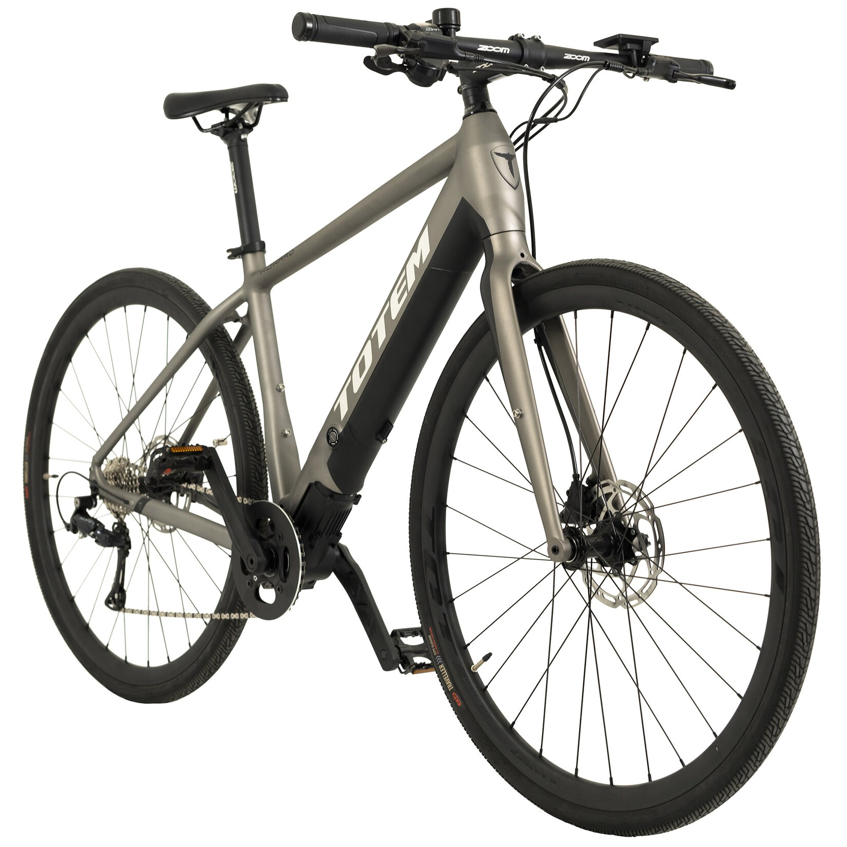 TOTEM TOTEM Urban E-Bike Fitness 28″ HWD Mittelmotor 70NM / 6,4Ah platin | 04250547533486