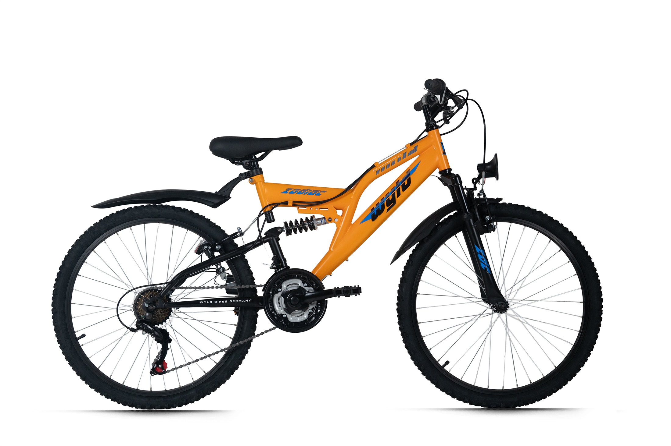 WYLD WYLD Kinder-Mountainbike Fully ATB 24'' Zodiac 18 G&auml;nge RH 38 cm - Bild 1