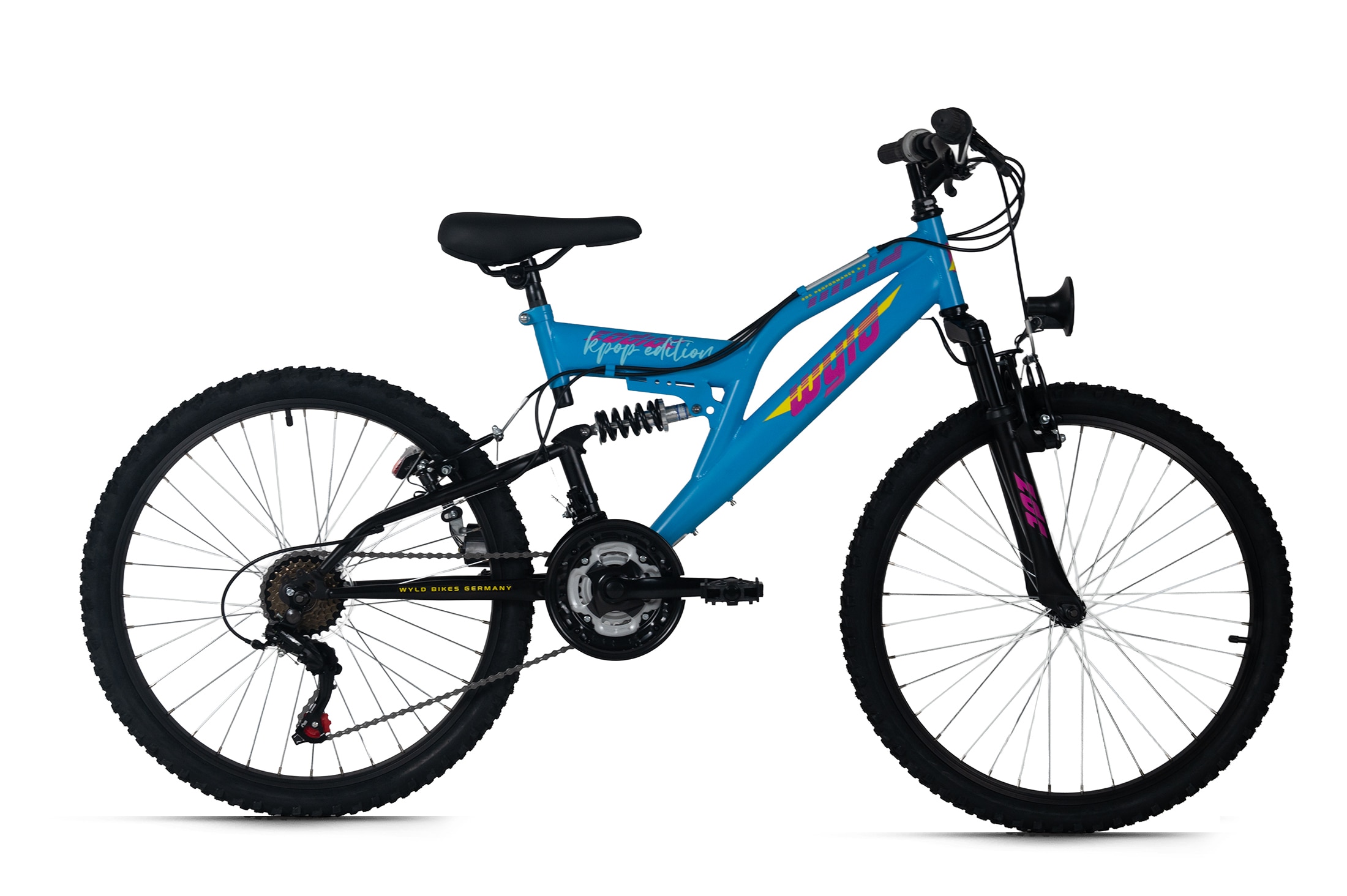 WYLD WYLD Kinder-Mountainbike Fully ATB 24'' Zodiac 18 G&auml;nge RH 38 cm - Bild 1