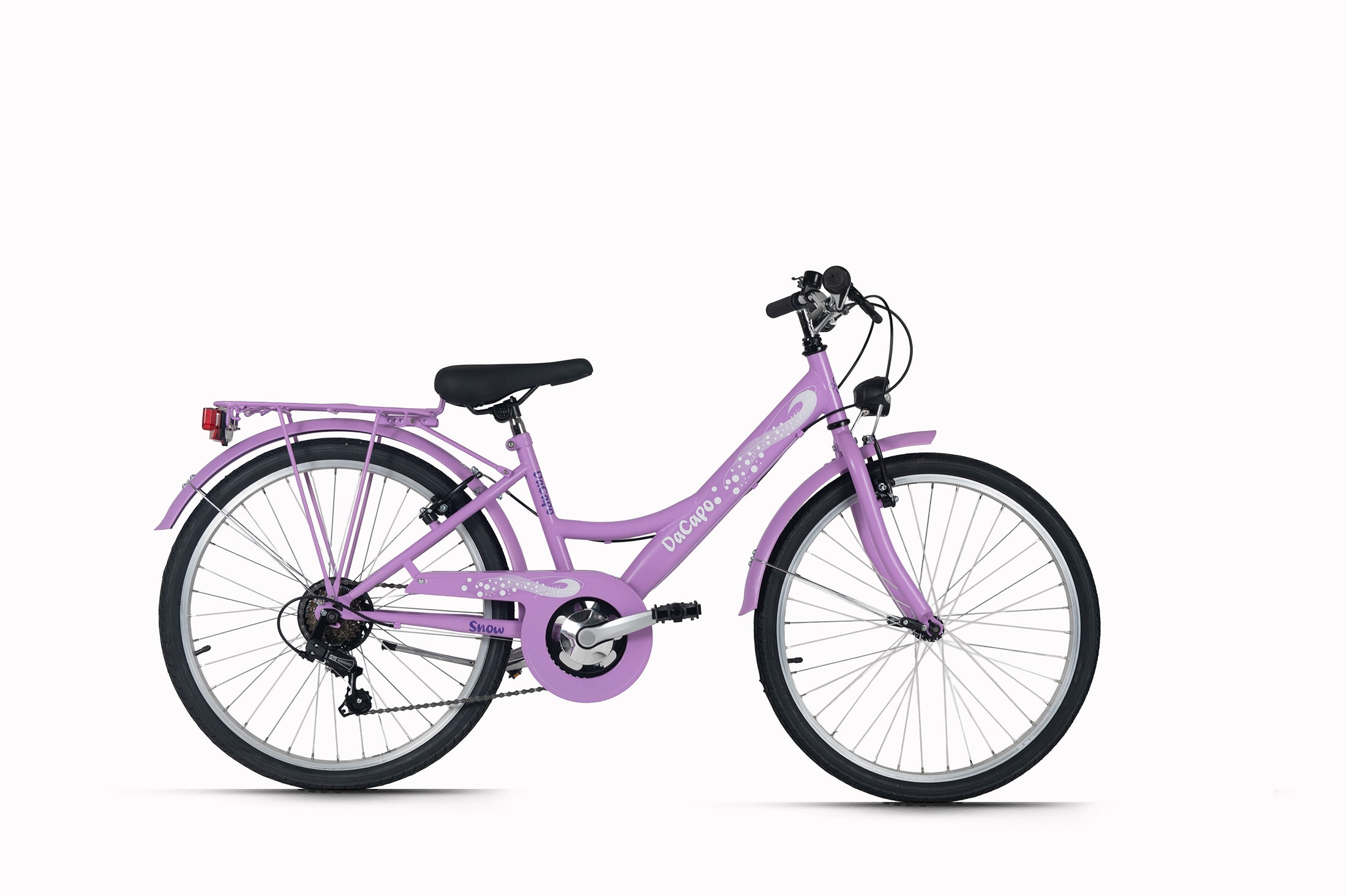 Dacapo DaCapo Kinderfahrrad 24'' Snow 6&nbsp;G&auml;nge RH&nbsp;36 cm - Bild 1