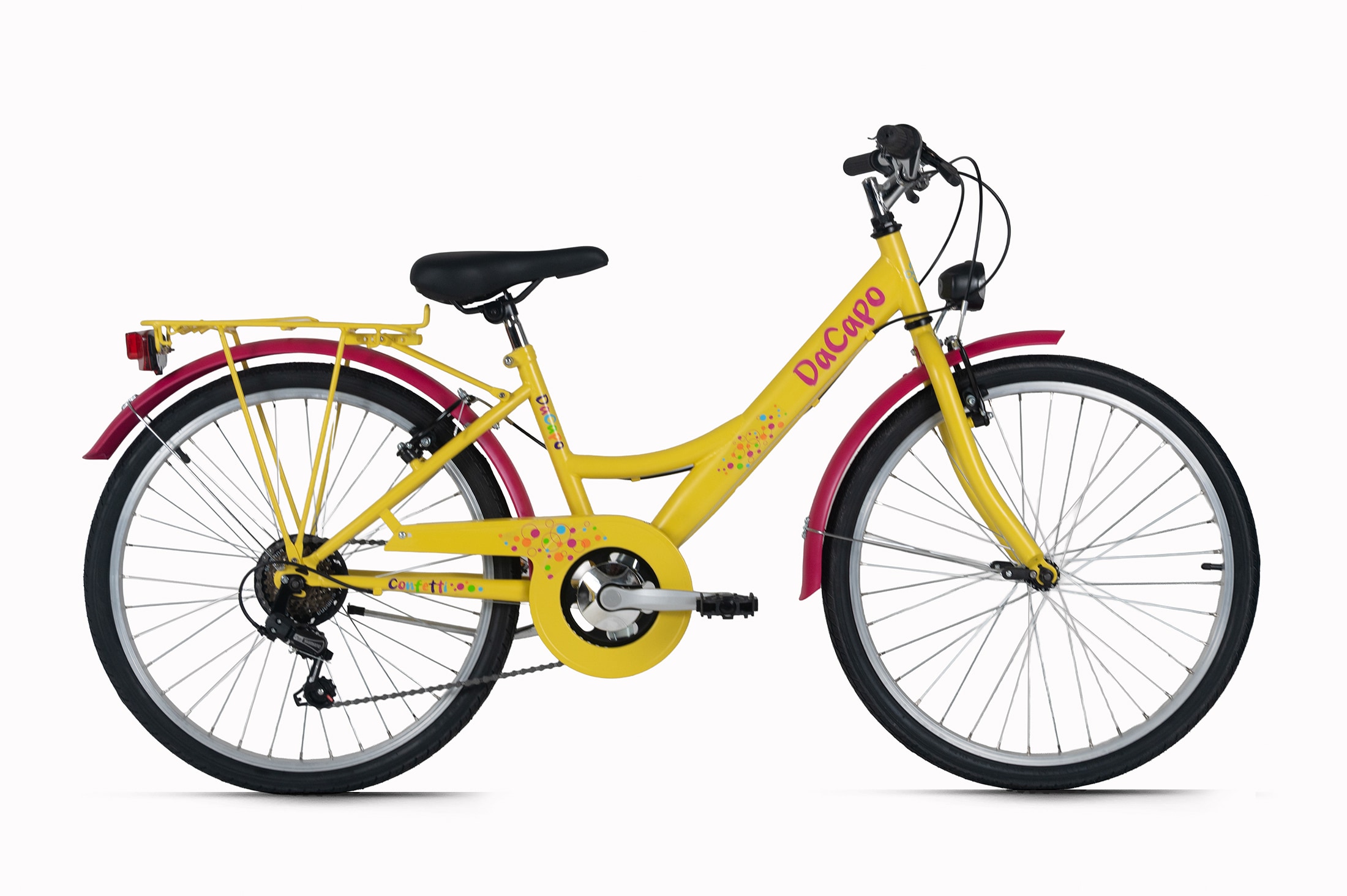 Dacapo DaCapo Kinderfahrrad 24'' Confetti 6&nbsp;G&auml;nge RH&nbsp;36 cm - Bild 1