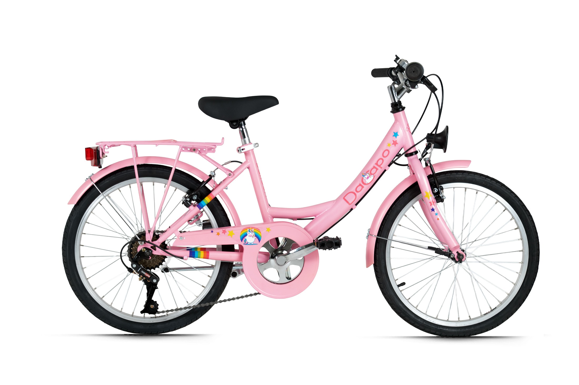 Dacapo DaCapo Kinderfahrrad 20'' Balloon pink 6&nbsp;G&auml;nge RH&nbsp;34 cm - Bild 1