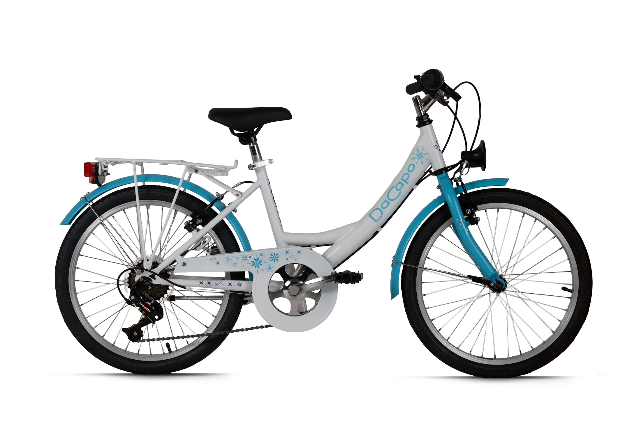 Dacapo DaCapo Kinderfahrrad 20'' Balloon blau 6&nbsp;G&auml;nge RH&nbsp;34 cm - Bild 1