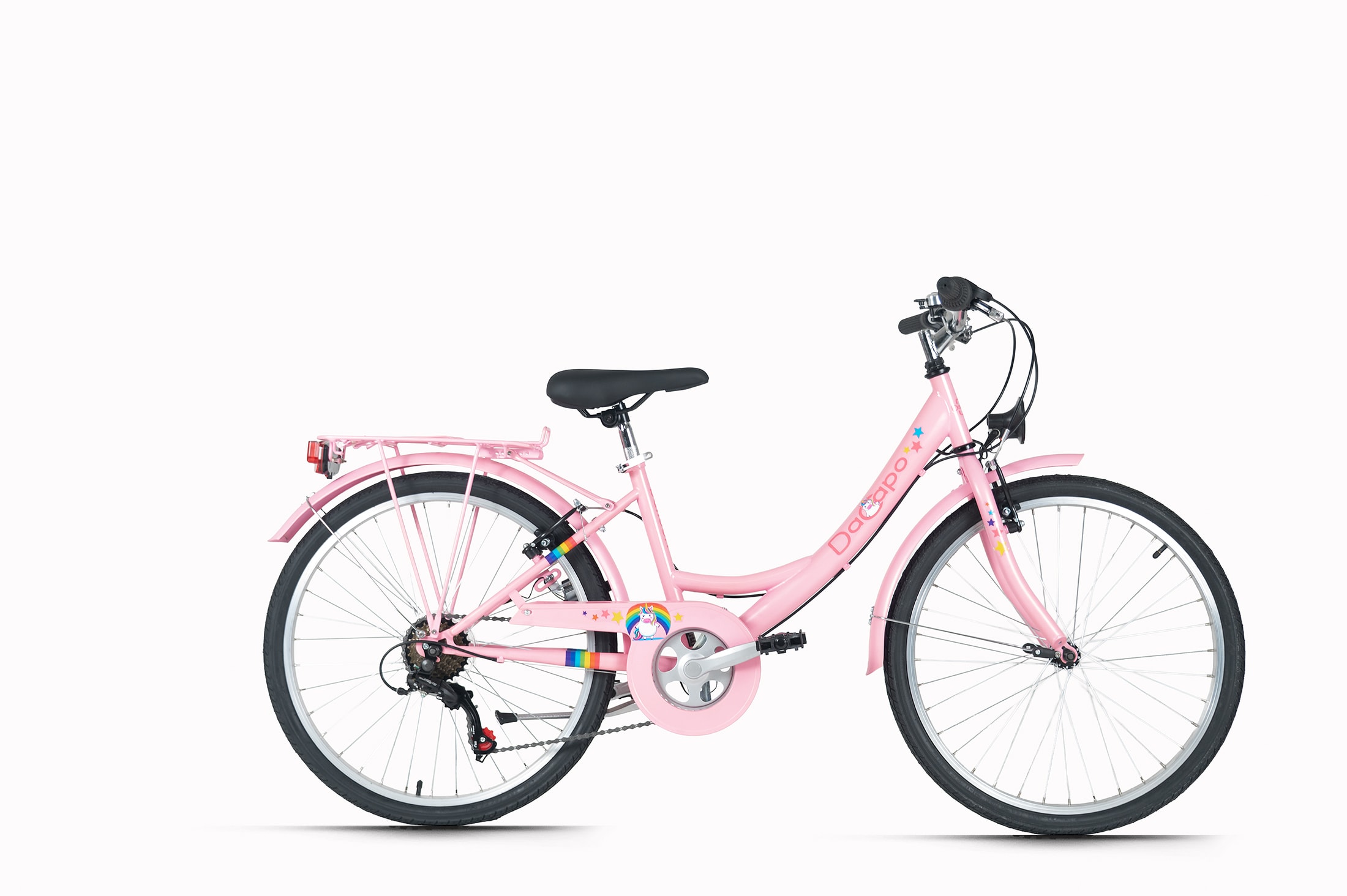 Dacapo DaCapo Kinderfahrrad 24'' Balloon pink 6&nbsp;G&auml;nge RH&nbsp;36 cm - Bild 1