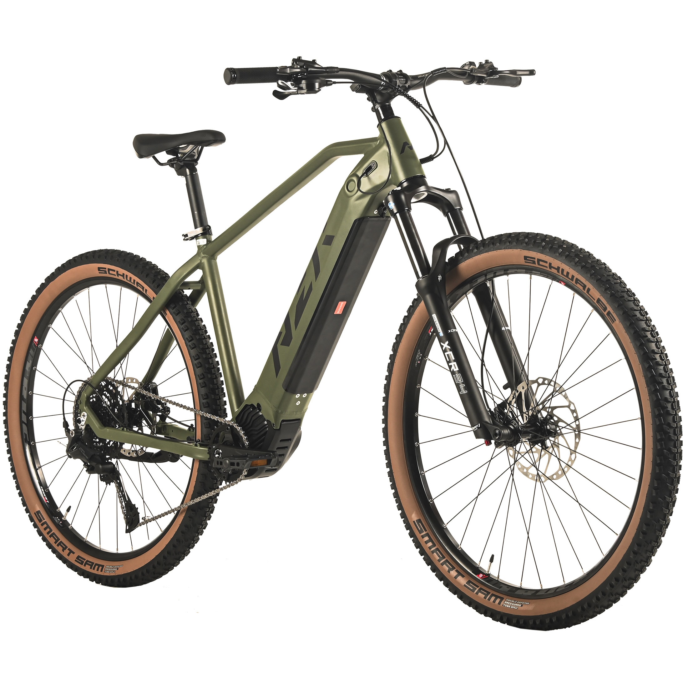 Adore NZR E-Mountainbike 29" Alu MTB Pedelec Trail Hunter Mittelmotor 110NM / 18,2Ah Olivgr&uuml;n matt - Bild 1