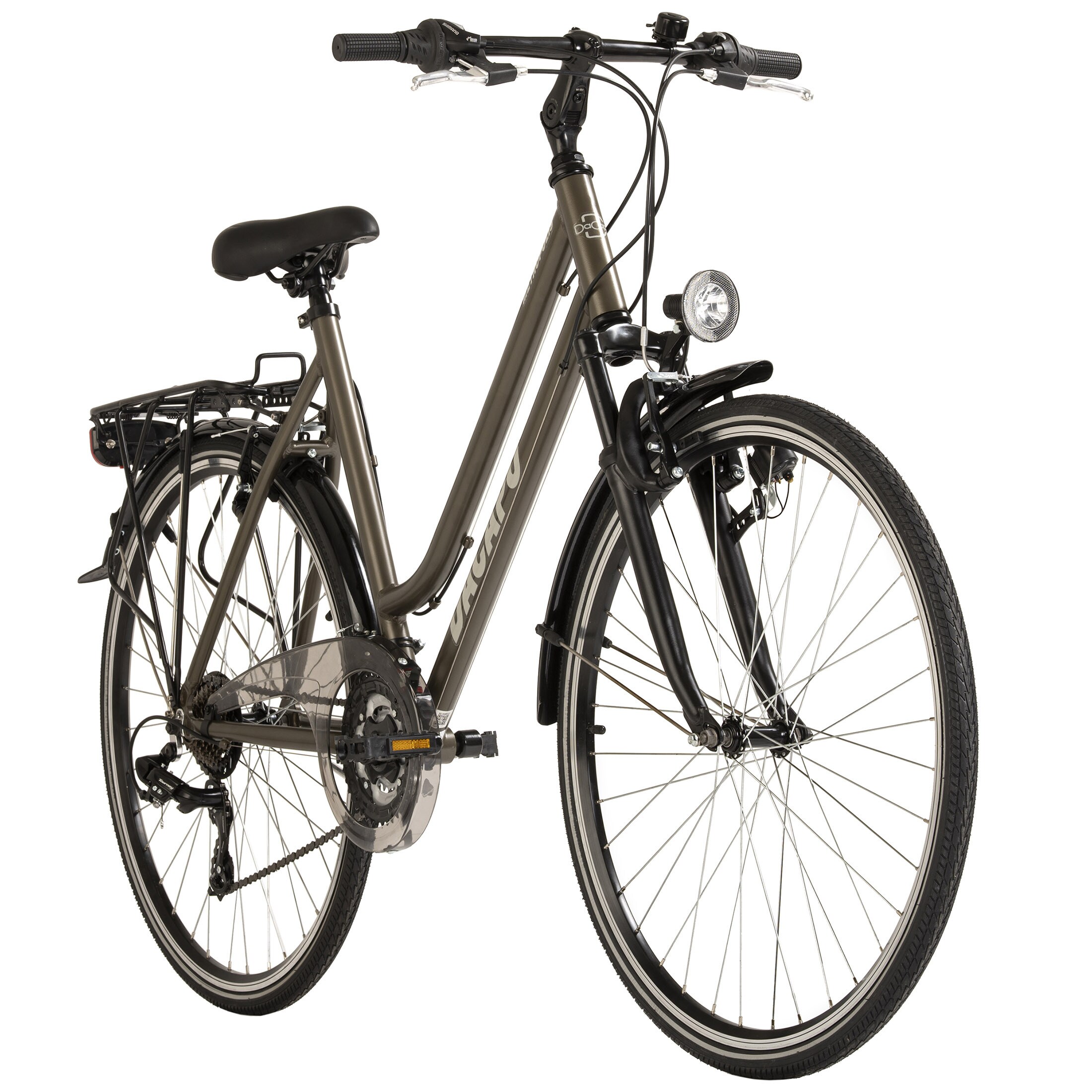 Dacapo DaCapo Trekkingrad Damen 28'' Metropolis Anthrazit 21 G&auml;nge RH 53 cm - Bild 1