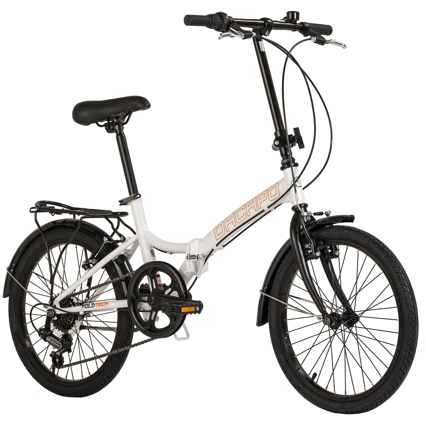 Dacapo DaCapo Faltrad 20“ Foldtech Klapprad 6 Gänge RH 32 cm | 04250547534605