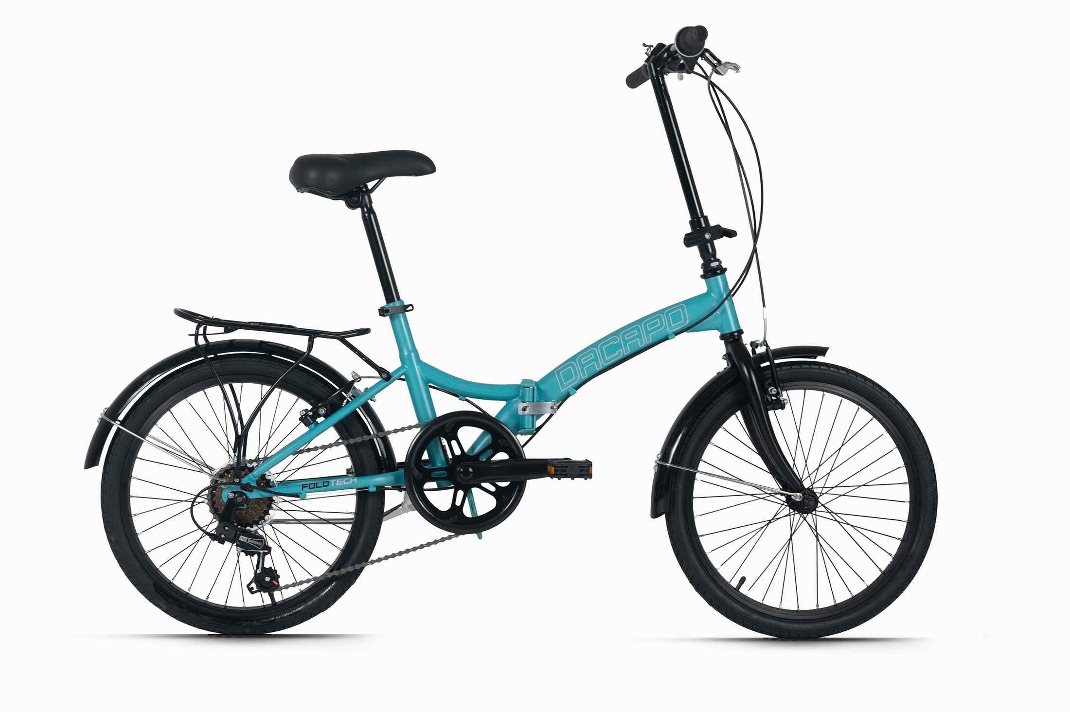 Dacapo DaCapo Faltrad 20'' Foldtech Klapprad 6 G&auml;nge RH 32 cm - Bild 1