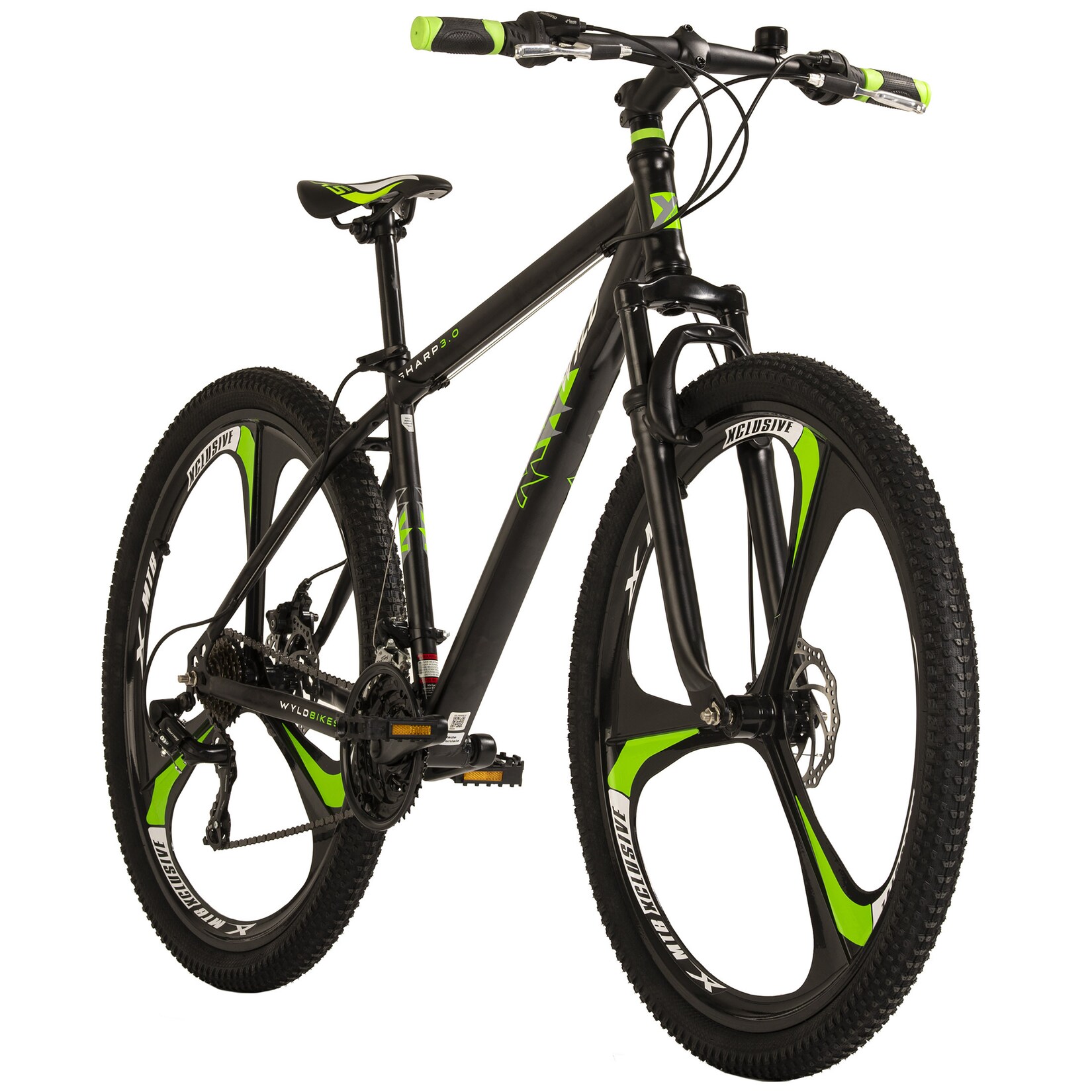 WYLD WYLD Mountainbike Hardtail 29“ Sharp Schwarz 21 Gänge | 04250547534094
