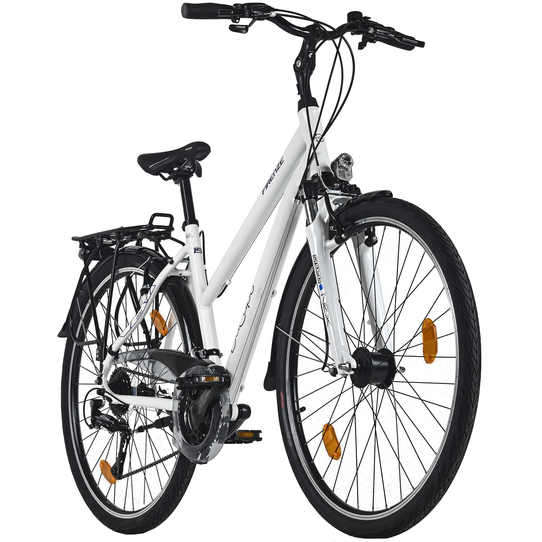 Dacapo DaCapo Trekkingrad Damen 28'' Firenze 200 24 G&auml;nge RH&nbsp;48 cm wei&szlig; - Bild 1