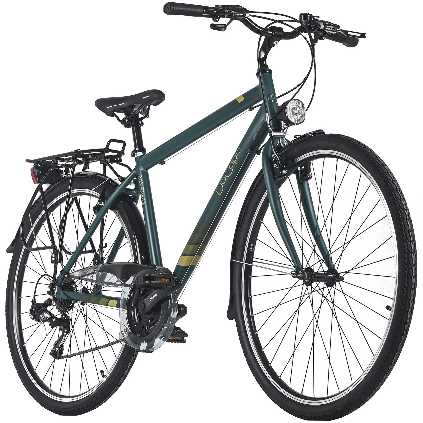 Dacapo DaCapo Trekkingrad Herren 28“ Ravenna 50 Grün 21 Gänge RH 48 cm | 04250547535244