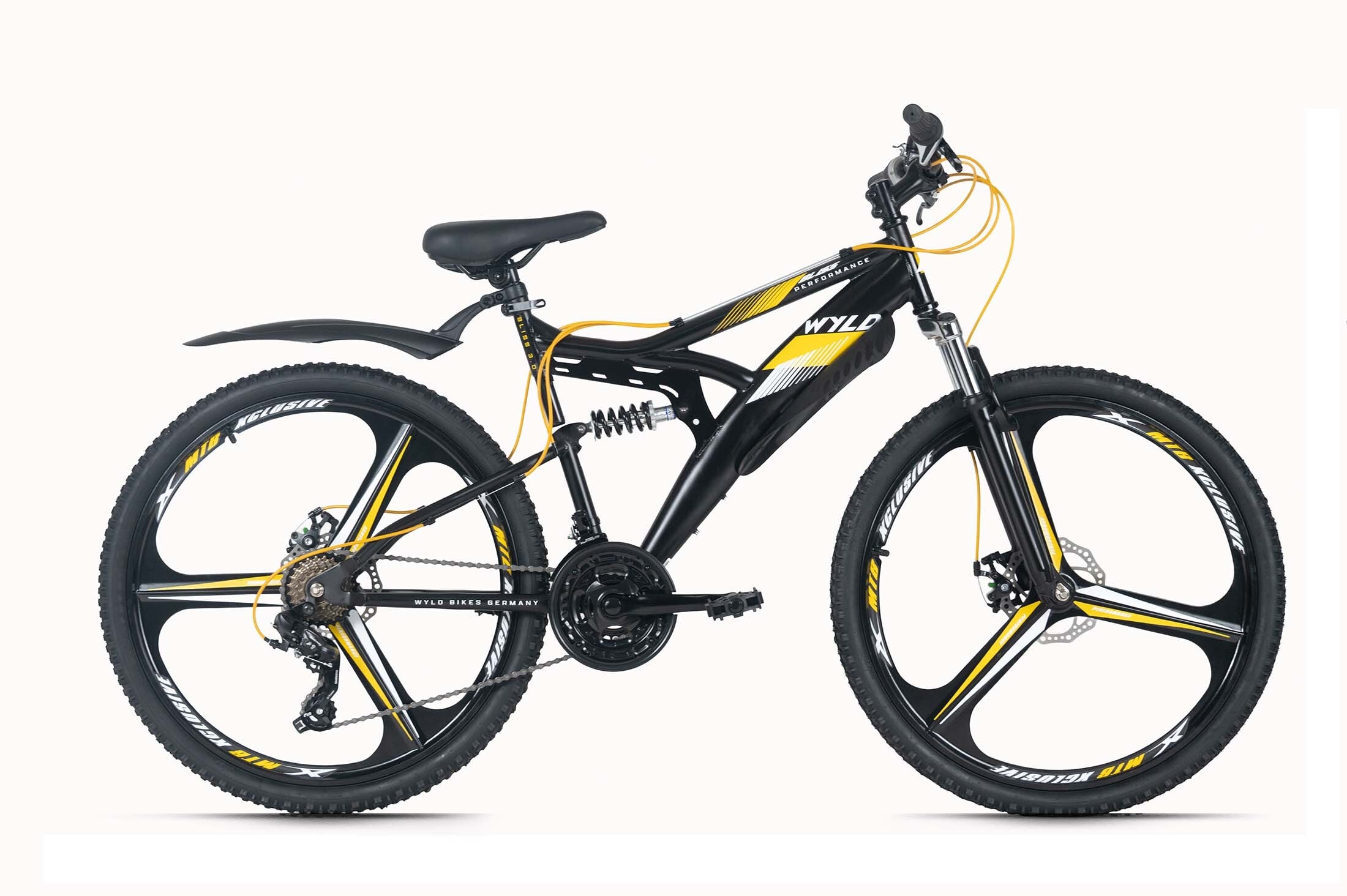 WYLD WYLD Mountainbike Fully 26'' Bliss 21 G&auml;nge RH 47 cm Magnesium-Laufr&auml;der - Bild 1
