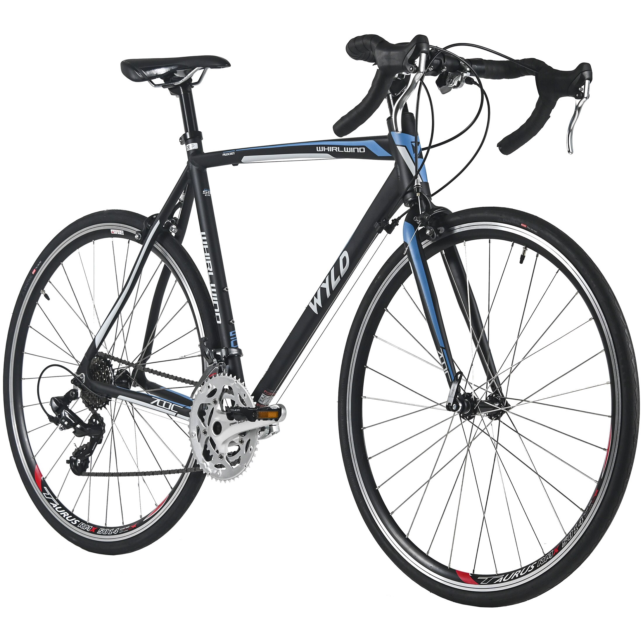 WYLD WYLD Rennrad 28'' Whirlwind 50 Schwarz 14 G&auml;nge - Bild 1