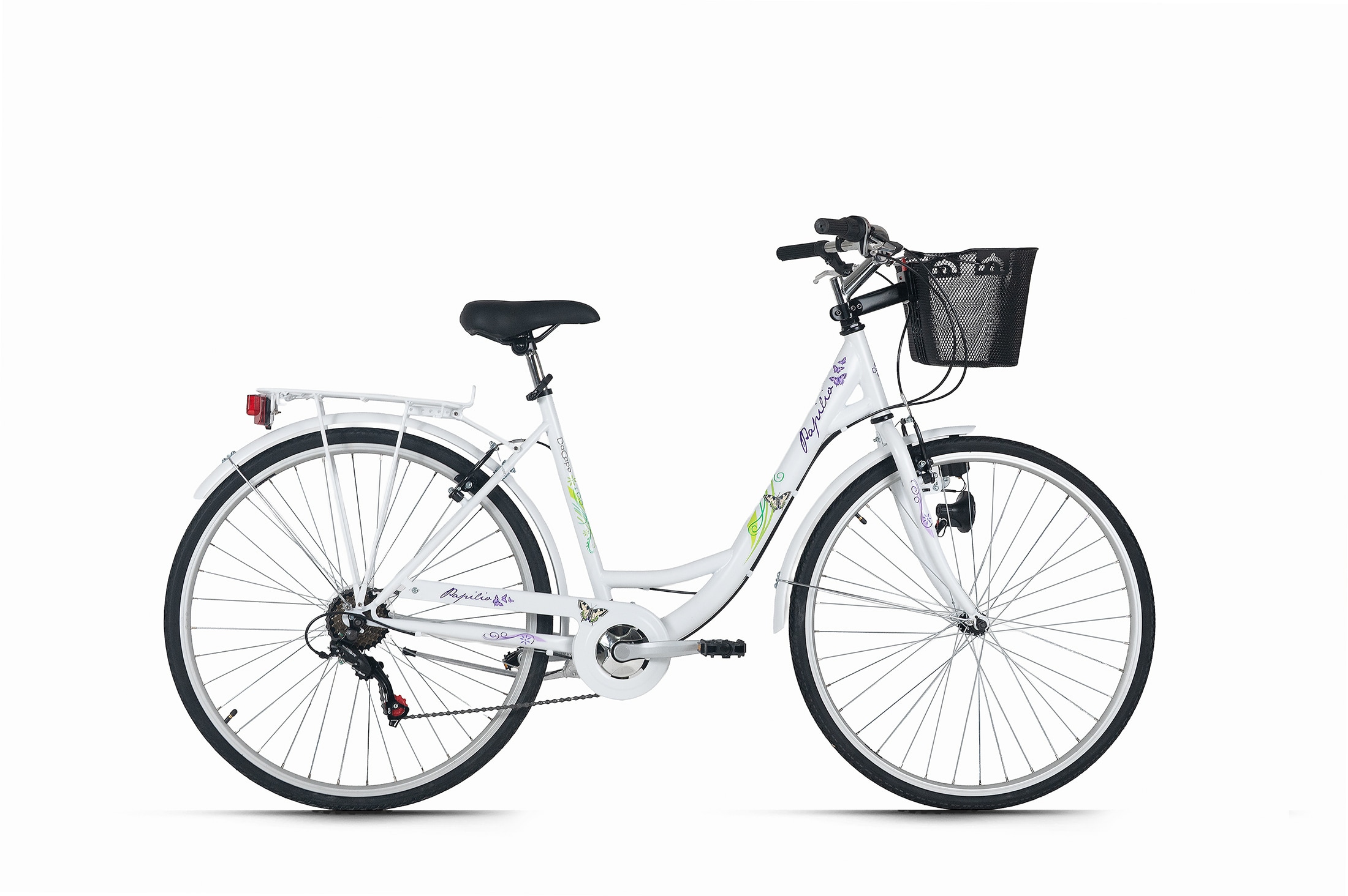 Dacapo DaCapo Citybike 28'' Papilio mit Korb RH&nbsp;48&nbsp;cm - Bild 1