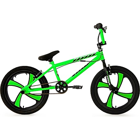 KS Cycling 20 Zoll Freestyle BMX Cobalt grün - Bild 1