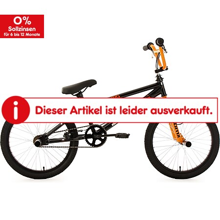KS Cycling BMX Freestyle 20'' Circles schwarz-orange - Bild 1