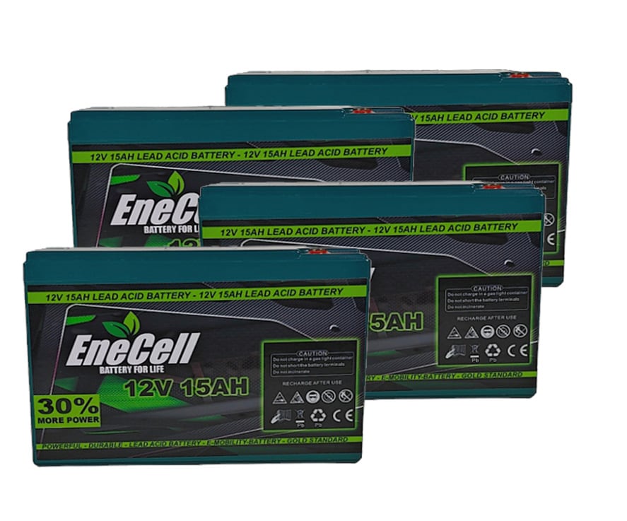 ENEWAY BleiGELAkkupack 48V 15AH f&uuml;r Revoluzzer XT90 - Bild 1