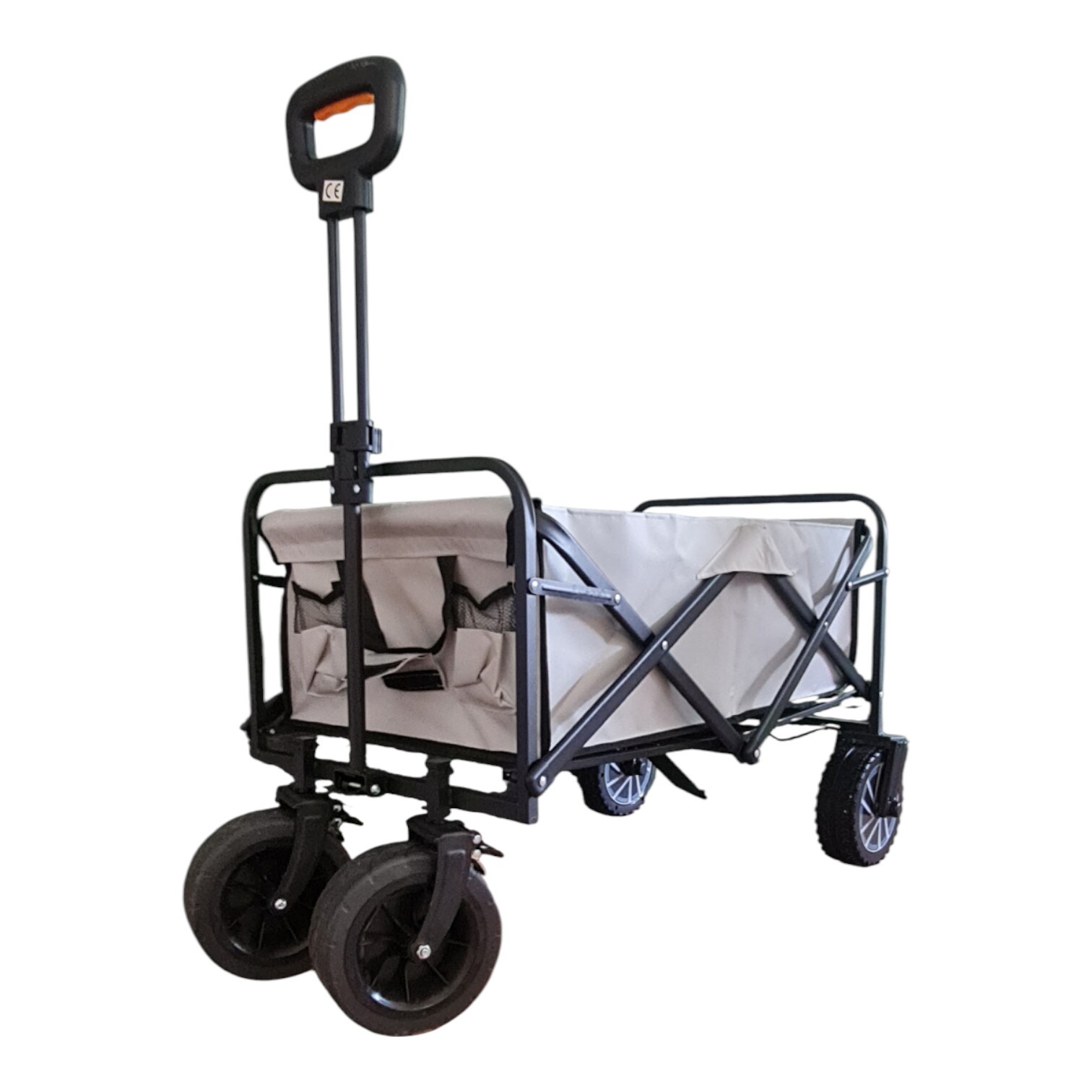 ENEWAY Bollero E-Bollerwagen Elektrischer Bollerwagen grau - Bild 1