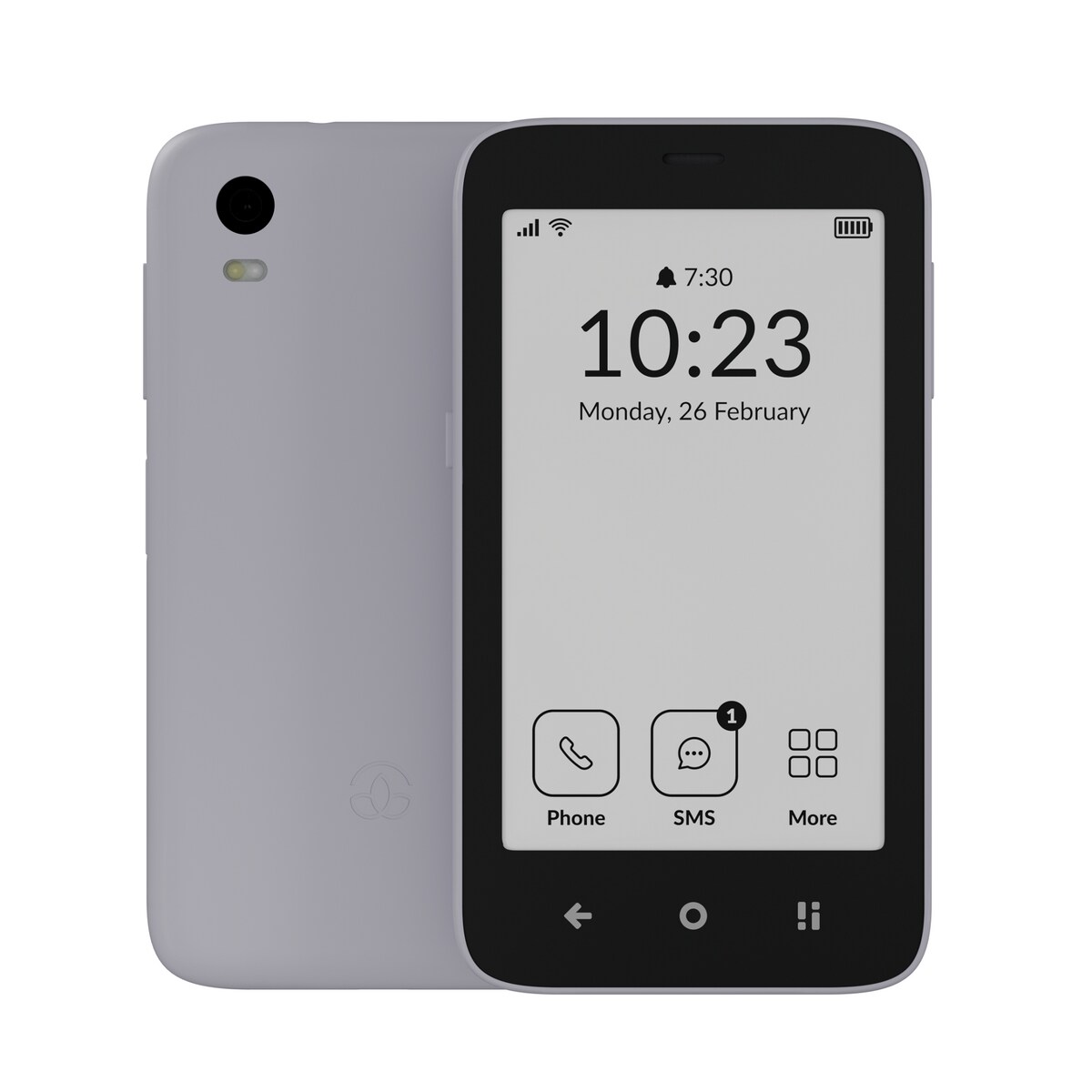 MUDITA Kompakt Smartphone E Ink Display Grau - Bild 1