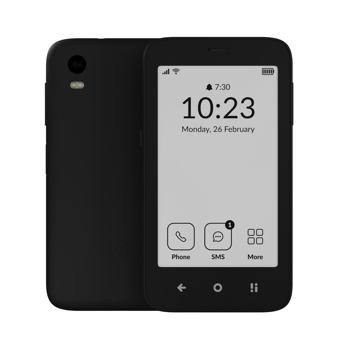 MUDITA Kompakt Smartphone E Ink Display Schwarz - Bild 1