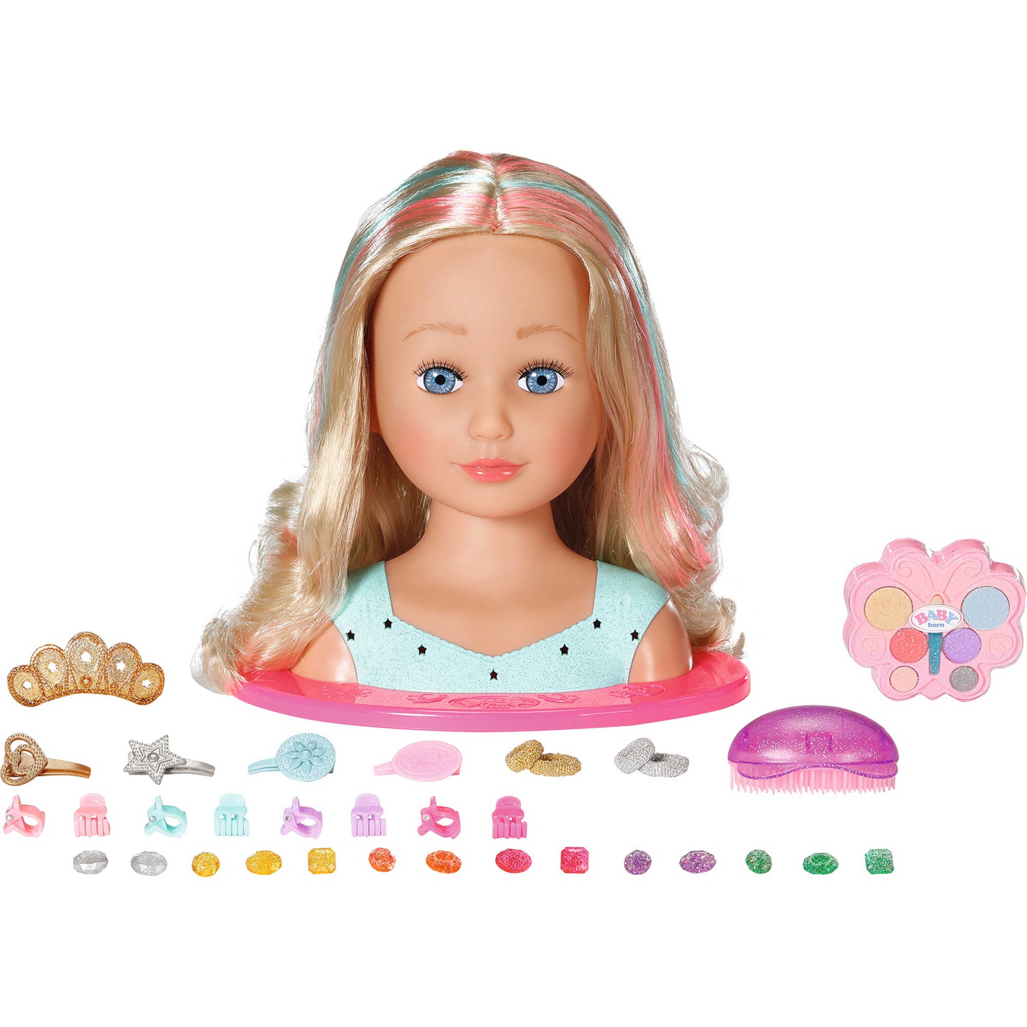 ZAPF Creation Schmink- und Frisierkopf BABY born&reg; Sister Styling Head Princess - Bild 1