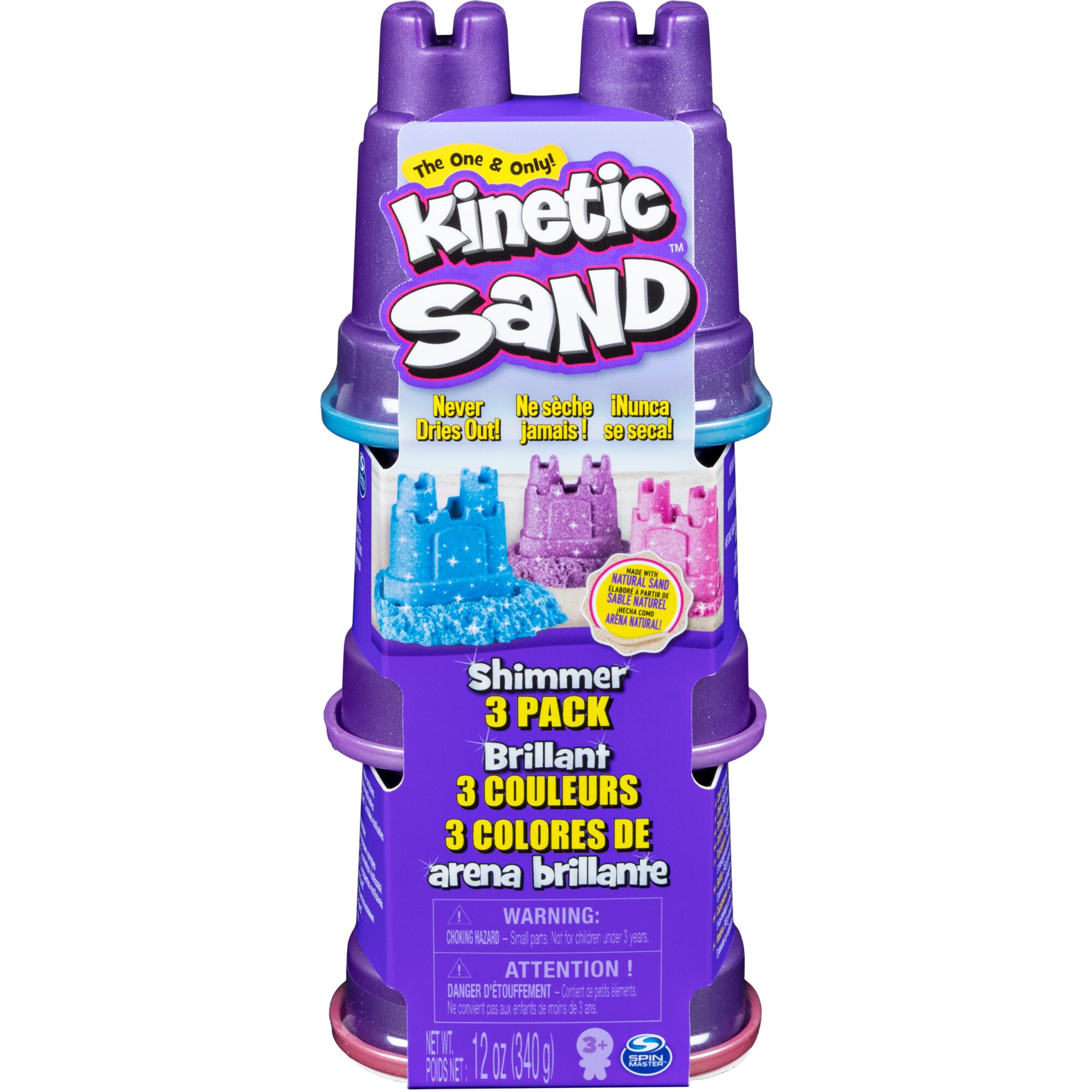 Kinetic Sand Spielsand Kinetic Sand - Schimmer Sand 3er Pack - Bild 1