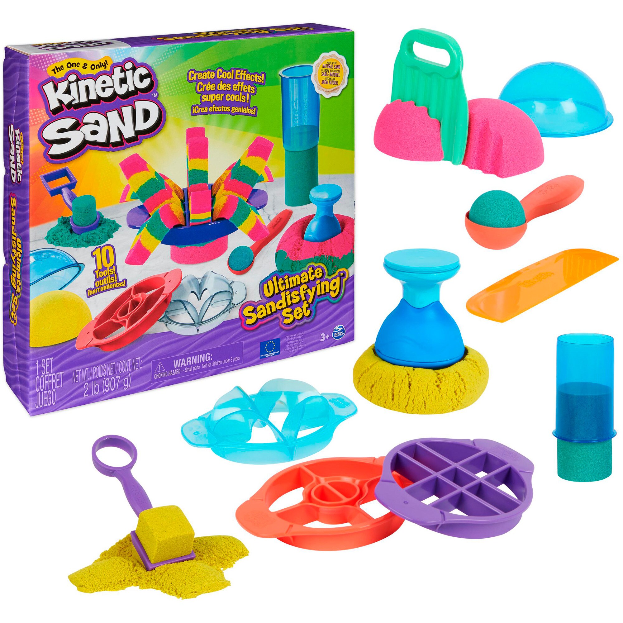 Kinetic Sand Spielsand Kinetic Sand - Ultimate Sandisfying Set - Bild 1