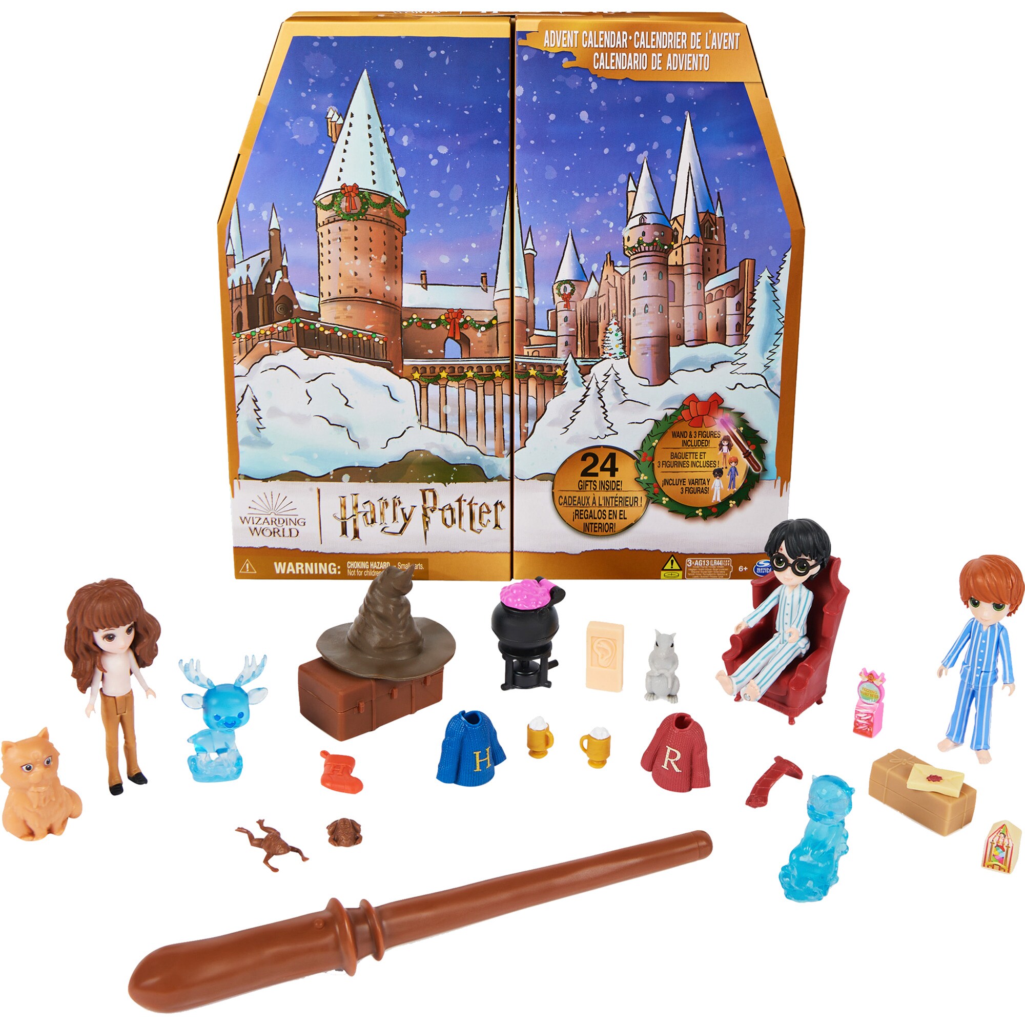 Spinmaster Spielfigur Harry Potter Magical Minis Adventskalender 2023 - Bild 1