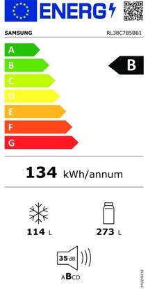 Netto Bespoke Kühl-/Gefrierkombination online bei RL38C7B5BB1/EG kaufen Samsung