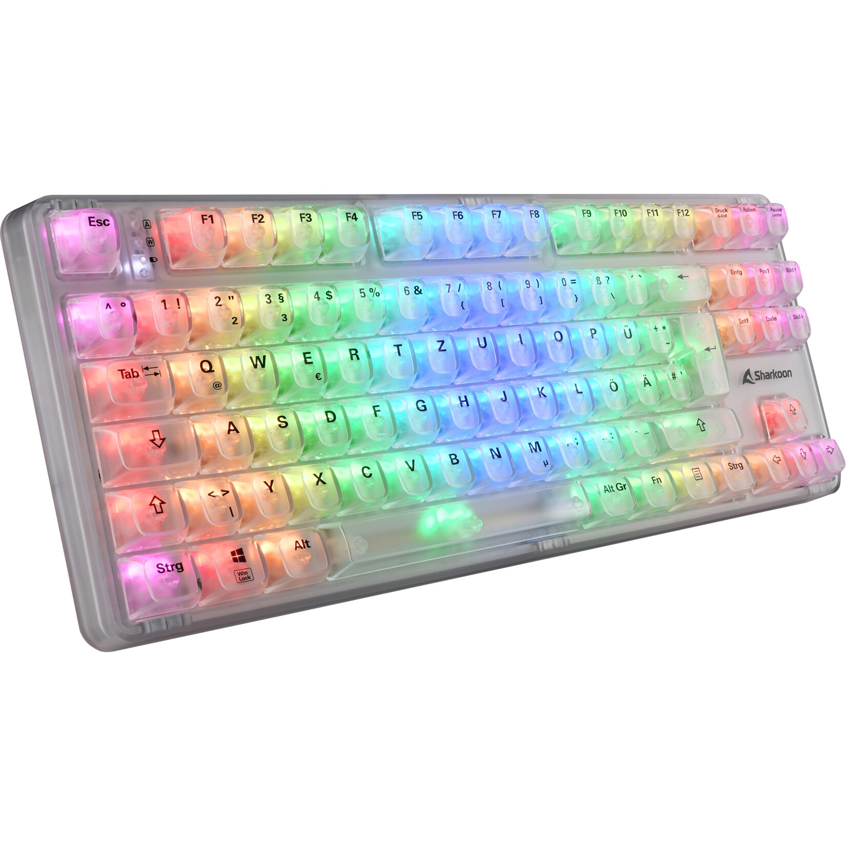 Sharkoon Gaming-Tastatur Crystal Shark | 04044951040131